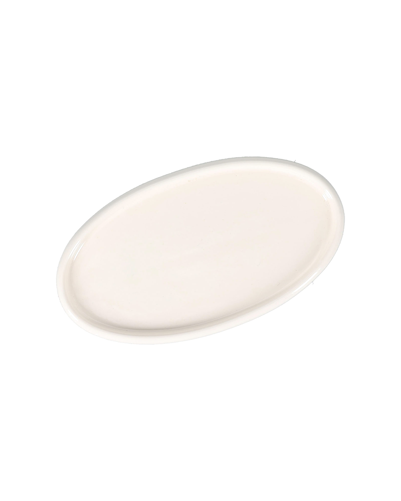 Billie Servierschale aus Steinzeug, Beige, 23 × 13 cm, Ansicht 1
