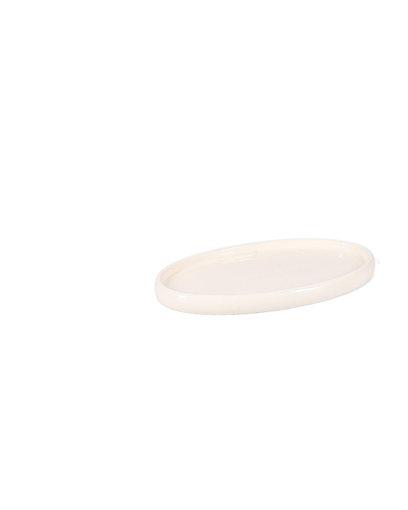 Billie Servierschale aus Steinzeug, Beige, 23 × 13 cm, Ansicht 2