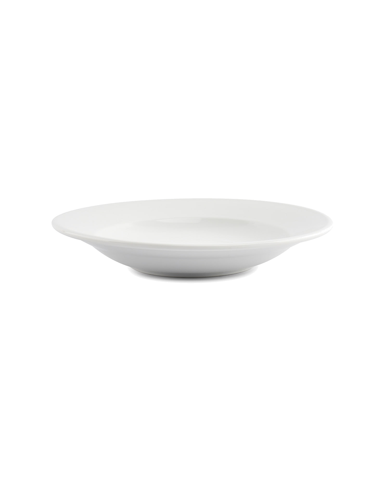 Bistro Suppenteller aus Porzellan, Weiß, Ø 23,5 cm, H 4 cm, Ansicht 2