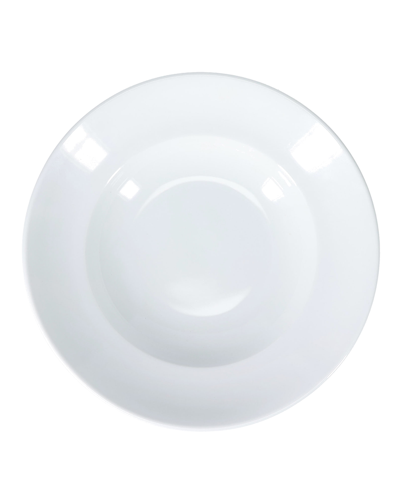 Bistro Suppenteller aus Porzellan, Weiß, Ø 27,5 cm, H 6 cm, Ansicht 2