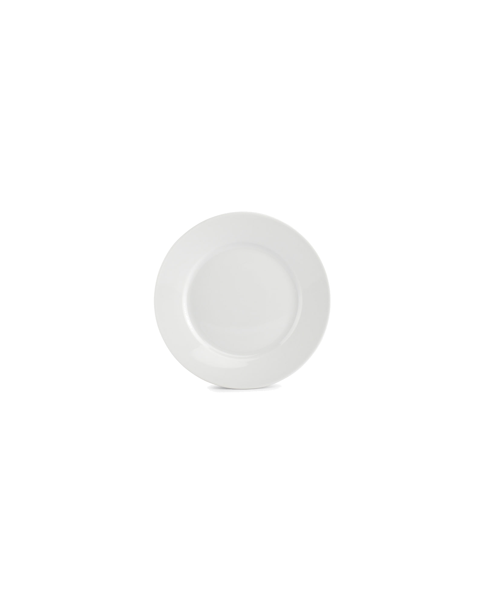 Bistro Teller aus Porzellan, Weiß, Ø 16,5 cm, Ansicht 1
