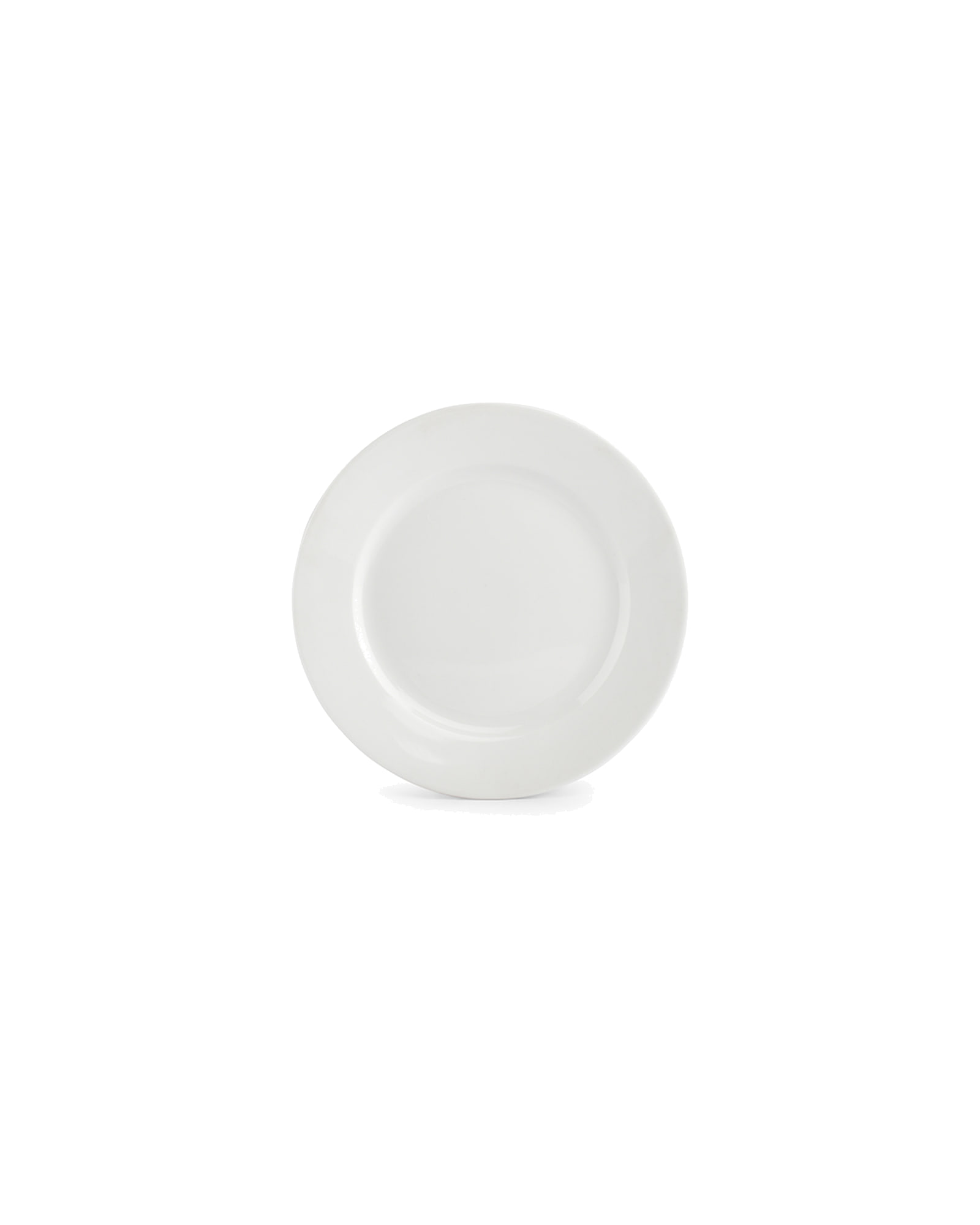 Bistro Teller aus Porzellan, Weiß, Ø 19,5 cm, Ansicht 1