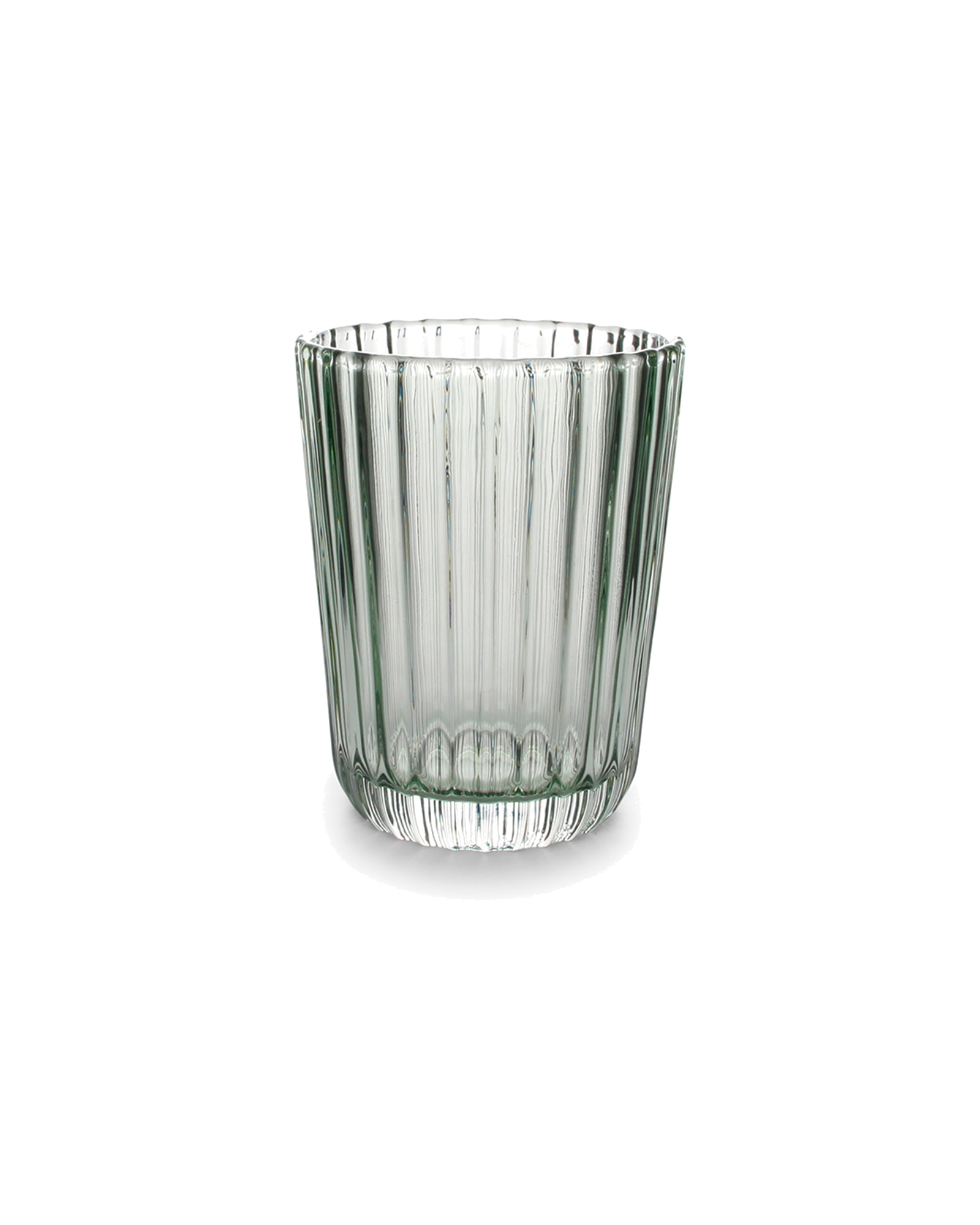 Blossom Trinkglas mit strukturierter Oberfläche, Grün, 260 ml, Ansicht 1