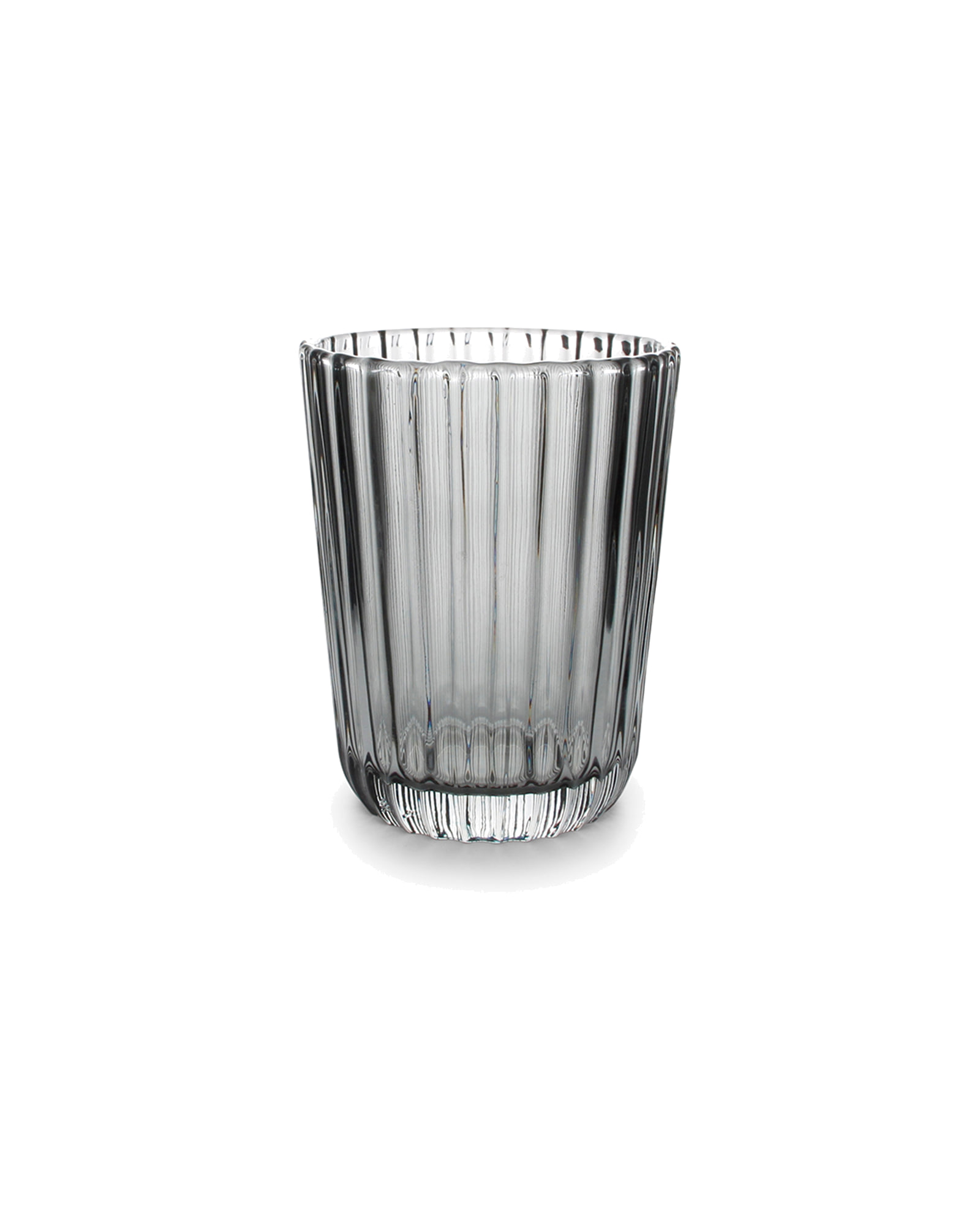 Blossom Trinkglas mit strukturierter Oberfläche, Grau, 260 ml