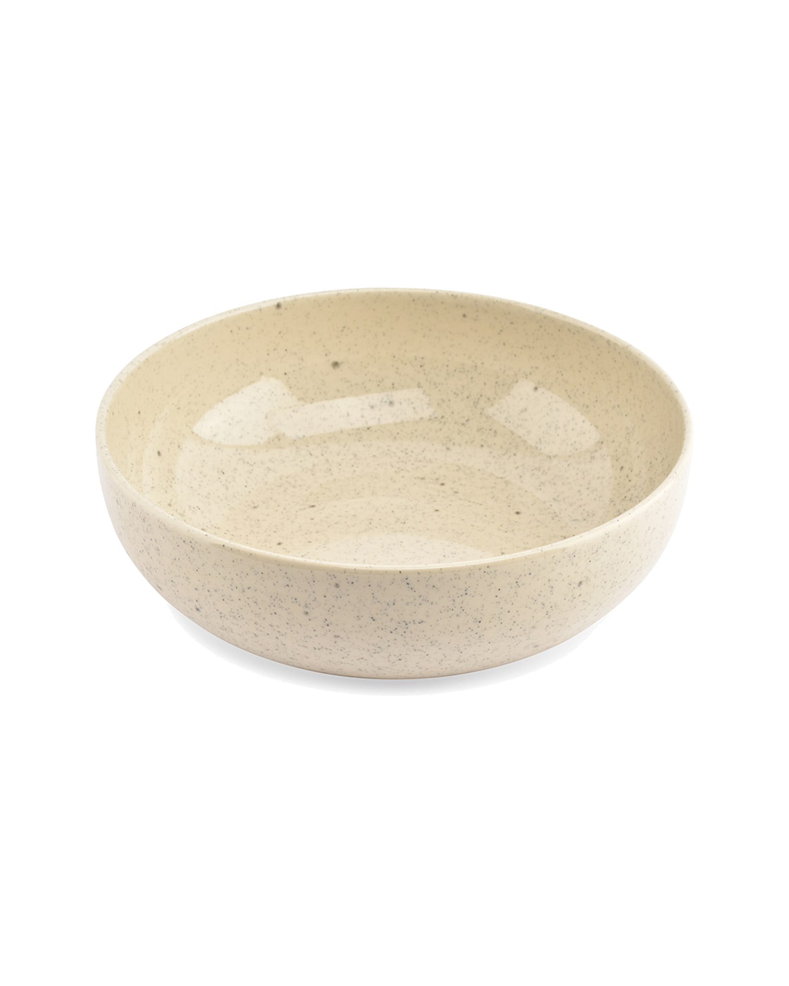 Blush Servierschale aus Steinzeug, Vanille, Ø 25,5 cm, H 8 cm, Ansicht 2