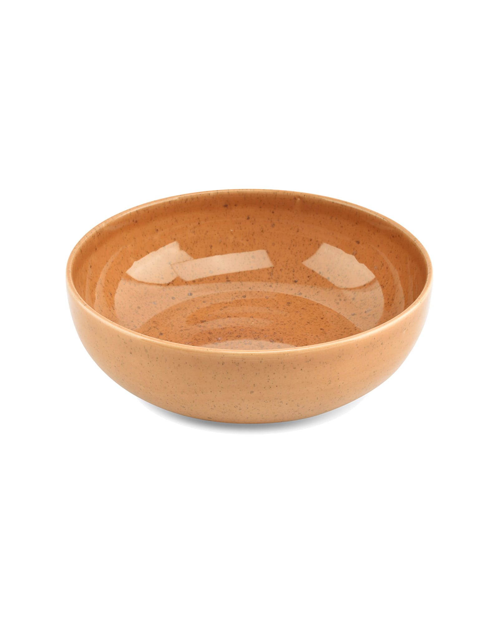 Blush Servierschale aus Steinzeug, Pfirsich, Ø 25,5 cm, H 8 cm, Ansicht 2
