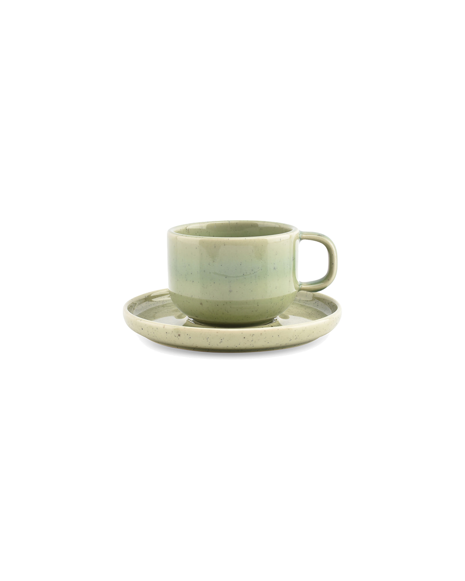 Blush Tasse aus Steinzeug, Salbeigrün, 220 ml, Ansicht 2