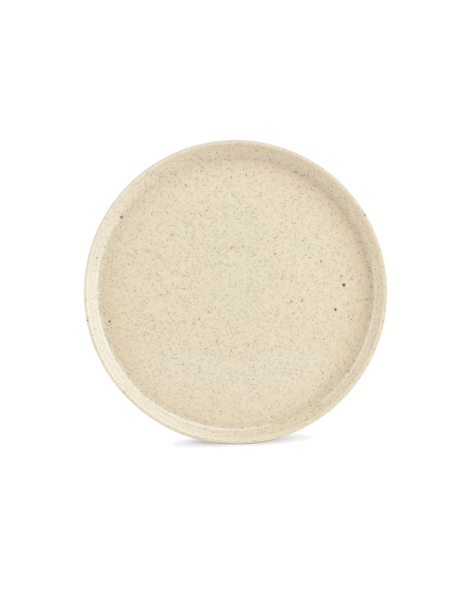 Blush Teller aus Steinzeug, Vanille, Ø 27,5 cm, H 2,5 cm, Ansicht 1