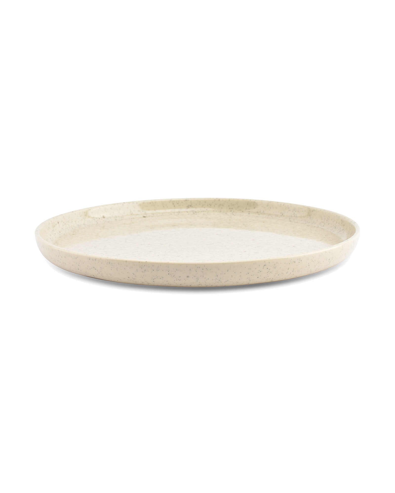 Blush Teller aus Steinzeug, Vanille, Ø 27,5 cm, H 2,5 cm, Ansicht 2