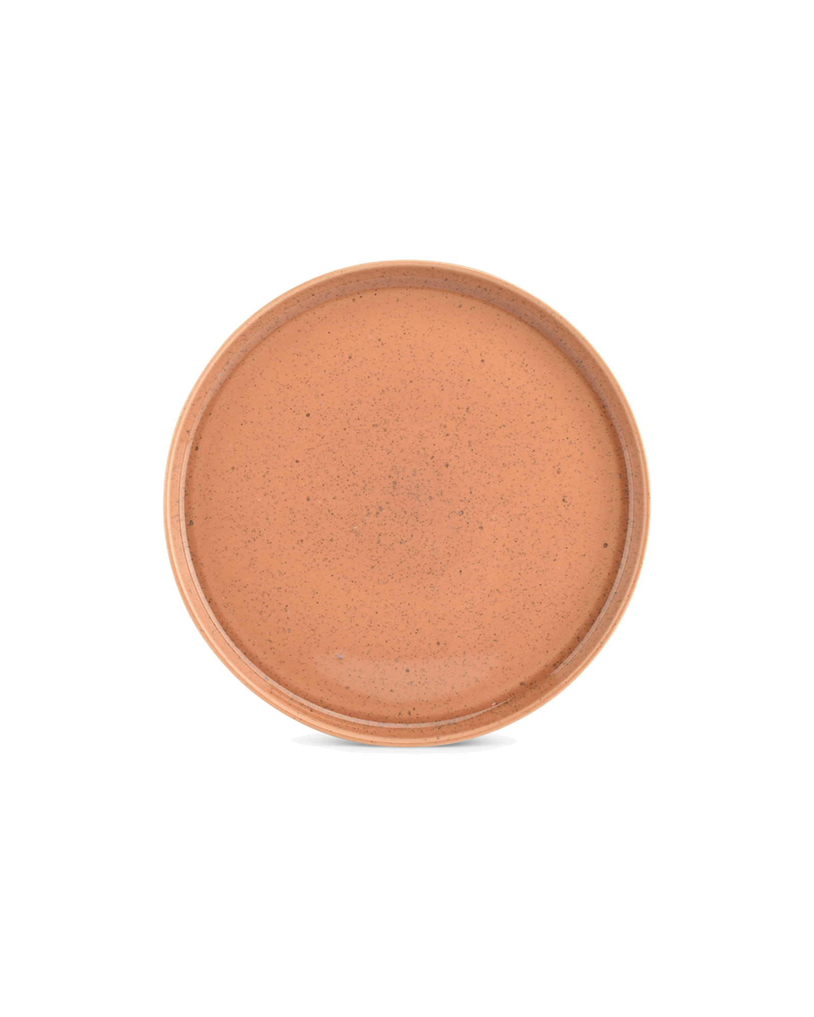 Blush Teller aus Steinzeug, Pfirsich, Ø 27,5 cm, H 2,5 cm, Ansicht 1