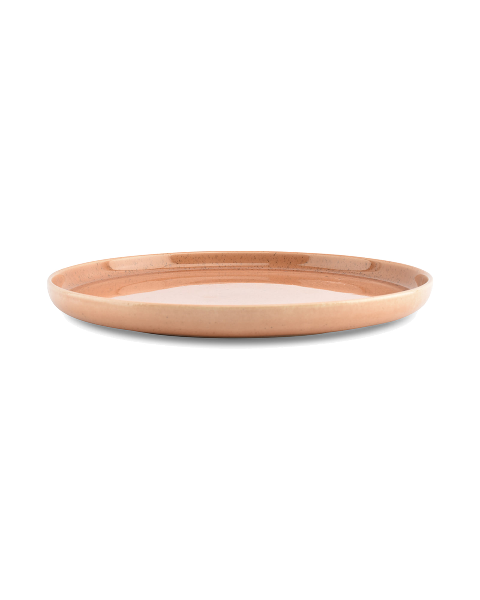 Blush Teller aus Steinzeug, Pfirsich, Ø 27,5 cm, H 2,5 cm, Ansicht 2