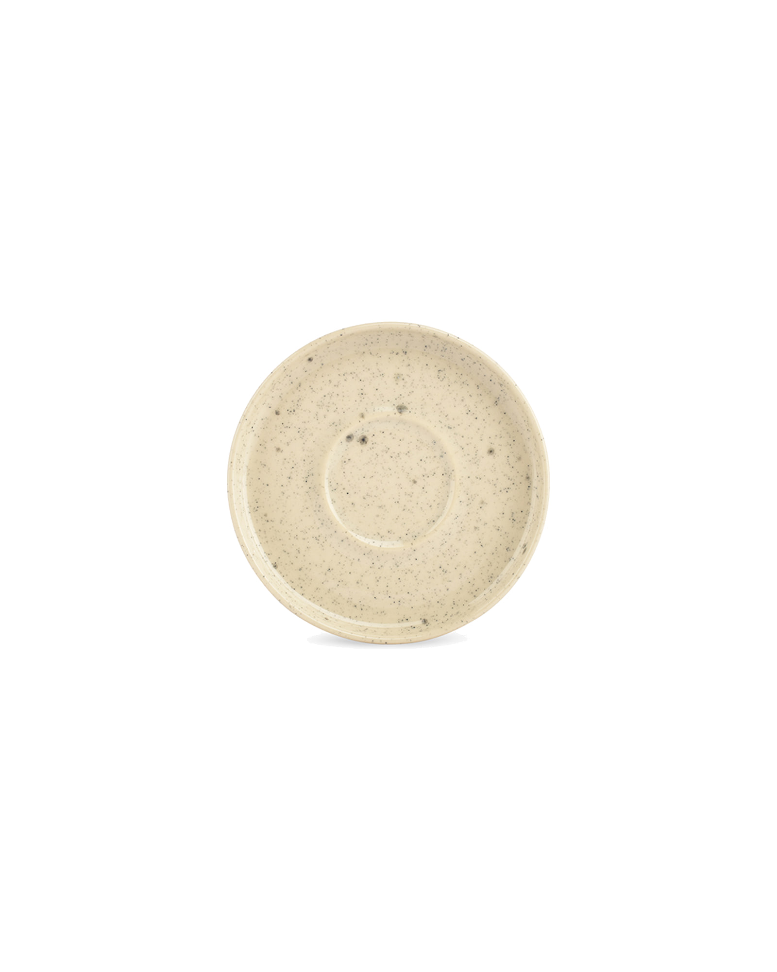 Blush Untertasse aus Steinzeug, Vanille, Ø 14,5 cm, Ansicht 1