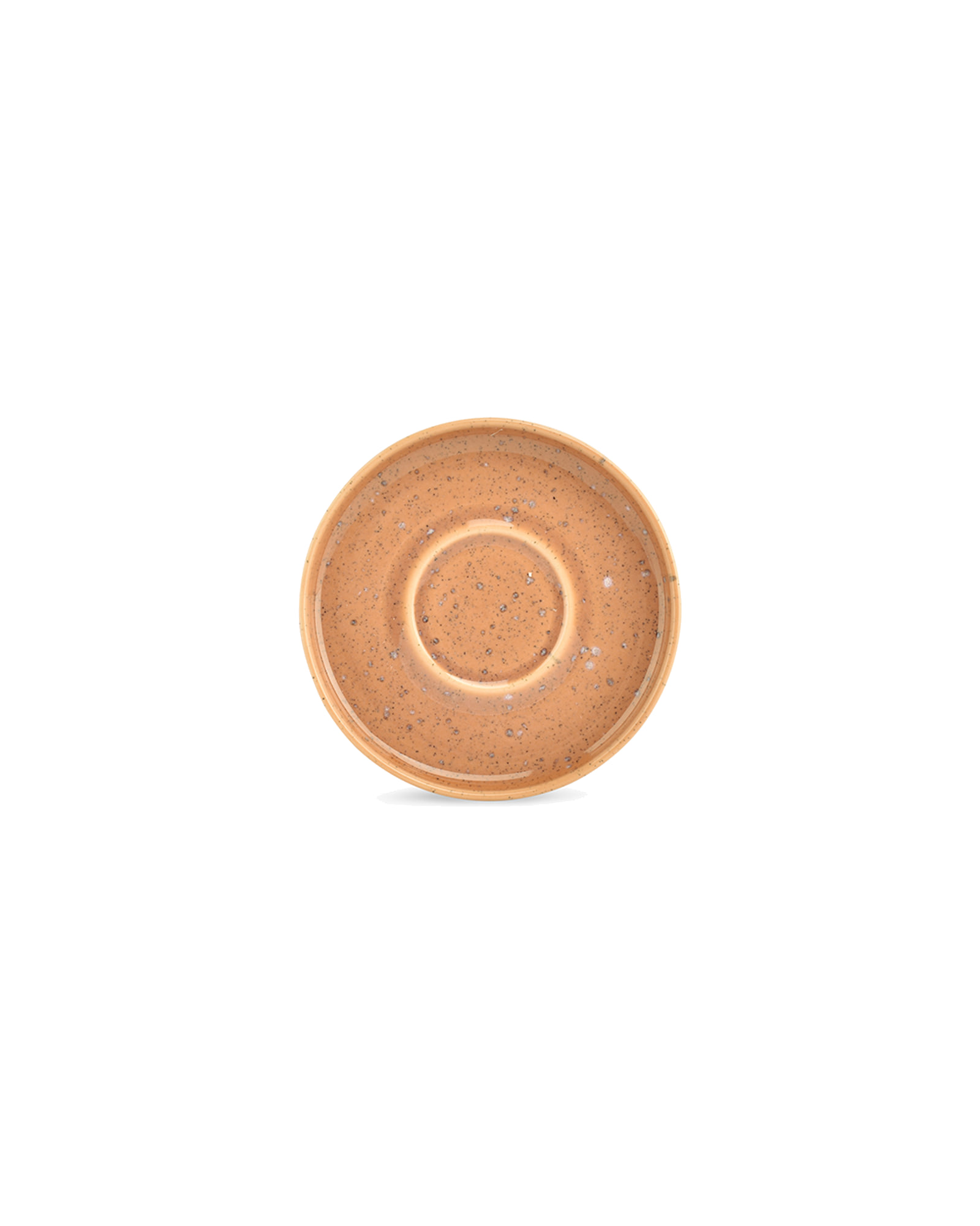 Blush Untertasse aus Steinzeug, Pfirsich, Ø 14,5 cm, Ansicht 1