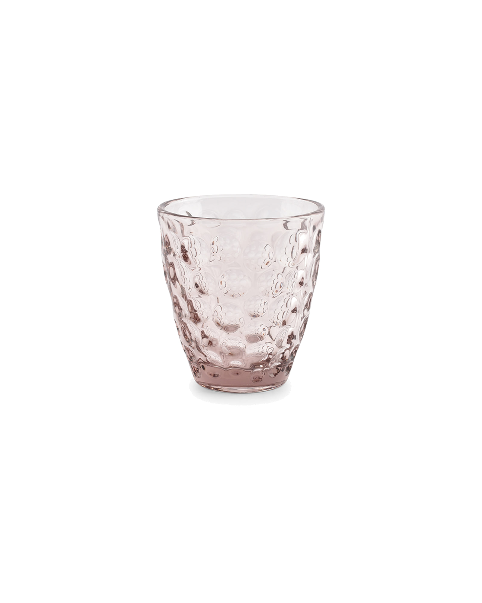 Bubble Trinkglas aus Glas, Rosa, 220 ml, Ansicht 1