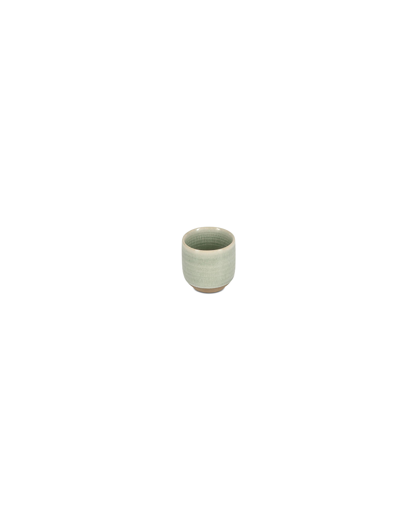 Cameo Eierbecher aus Steinzeug, Grün, Ø 5 cm, H 5 cm, Ansicht 3
