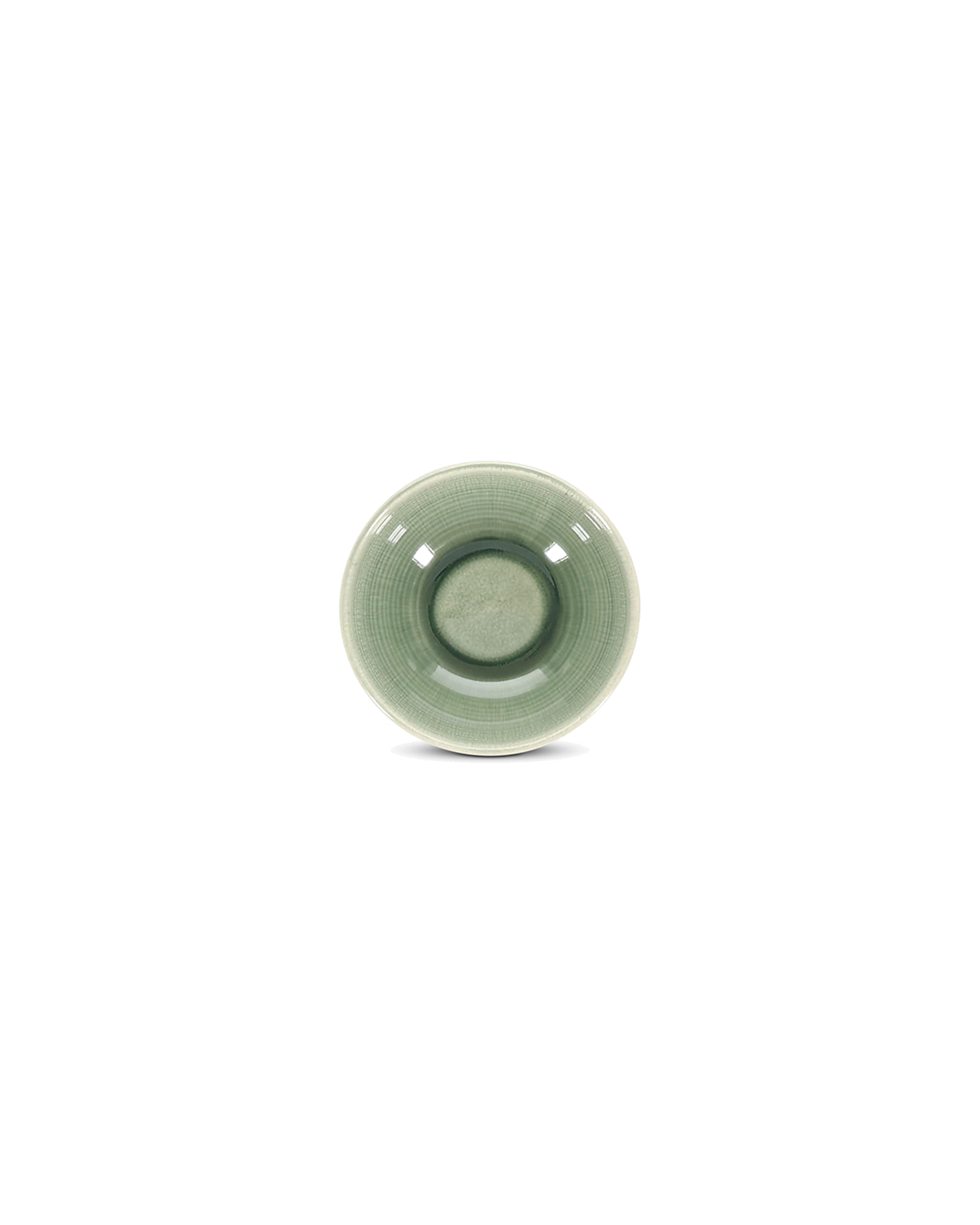 Cameo Schale aus Steinzeug, Grün, Ø 11,5 cm, H 5 cm, Ansicht 3