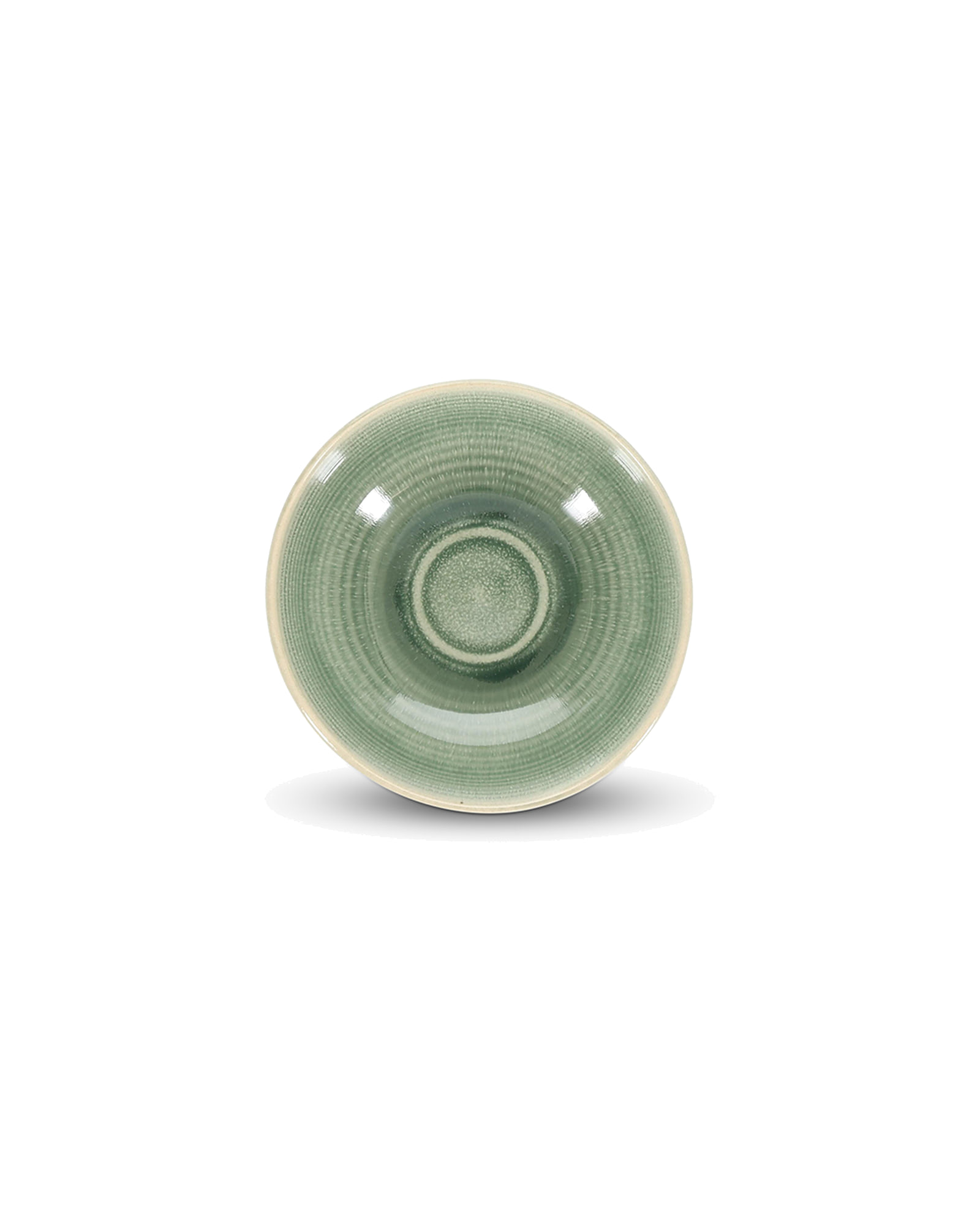 Cameo Schale aus Steinzeug, Grün, Ø 16,5 cm, H 6,5 cm, Ansicht 3