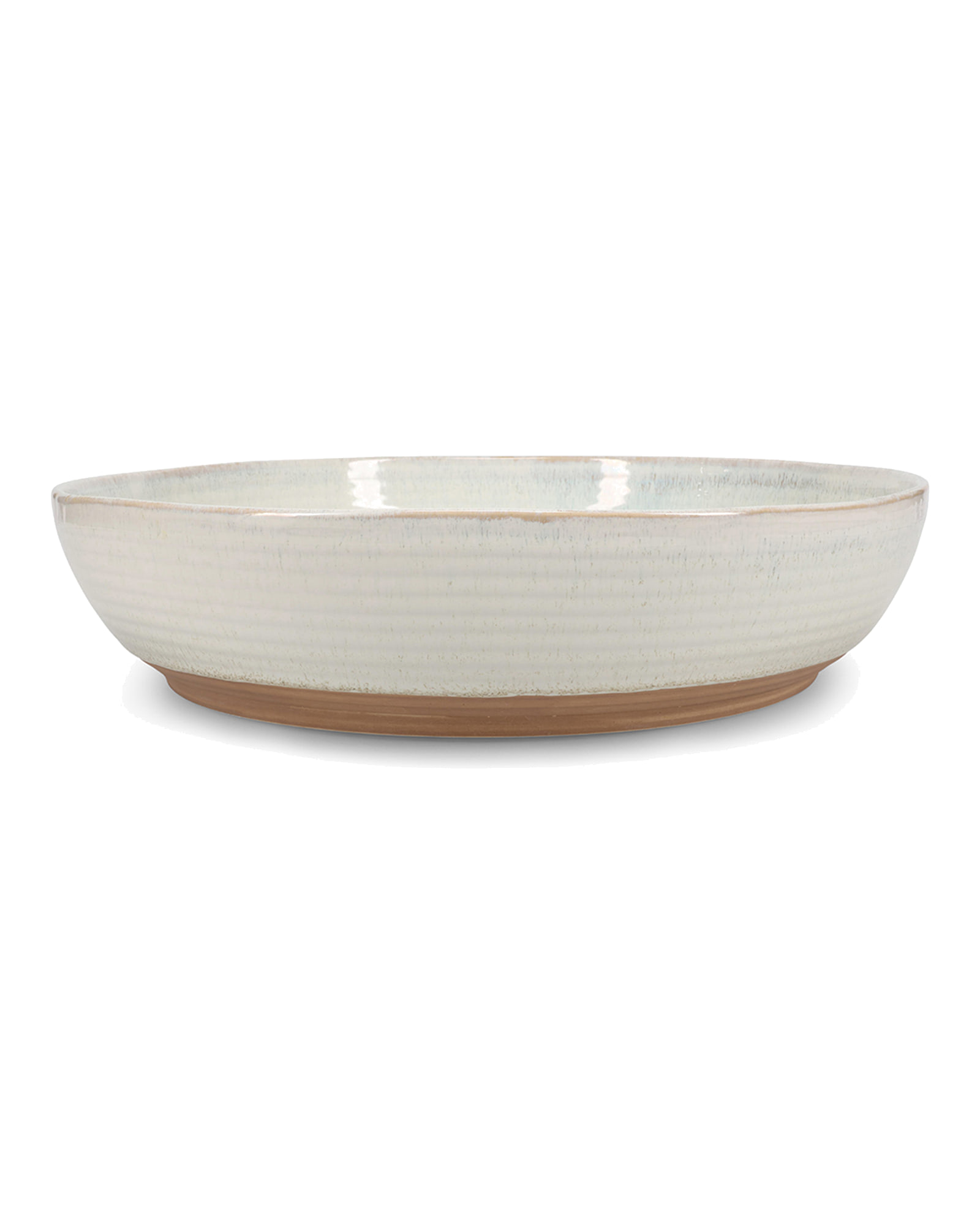 Cameo Servierschale rund aus Steinzeug, Beige, Ø 32 cm, H 7,5 cm, Ansicht 1