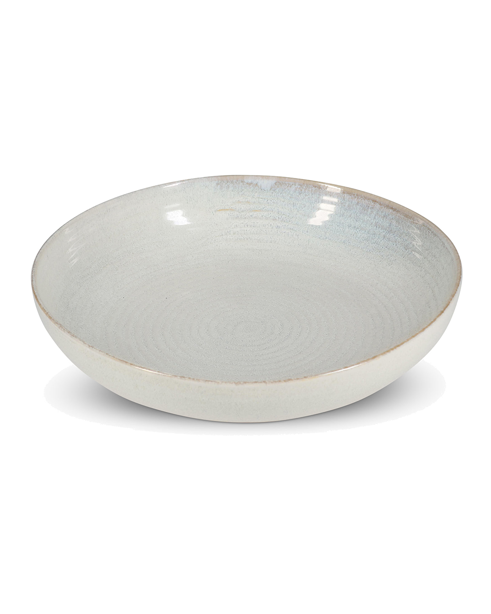 Cameo Servierschale rund aus Steinzeug, Beige, Ø 28 cm, H 6 cm, Ansicht 2