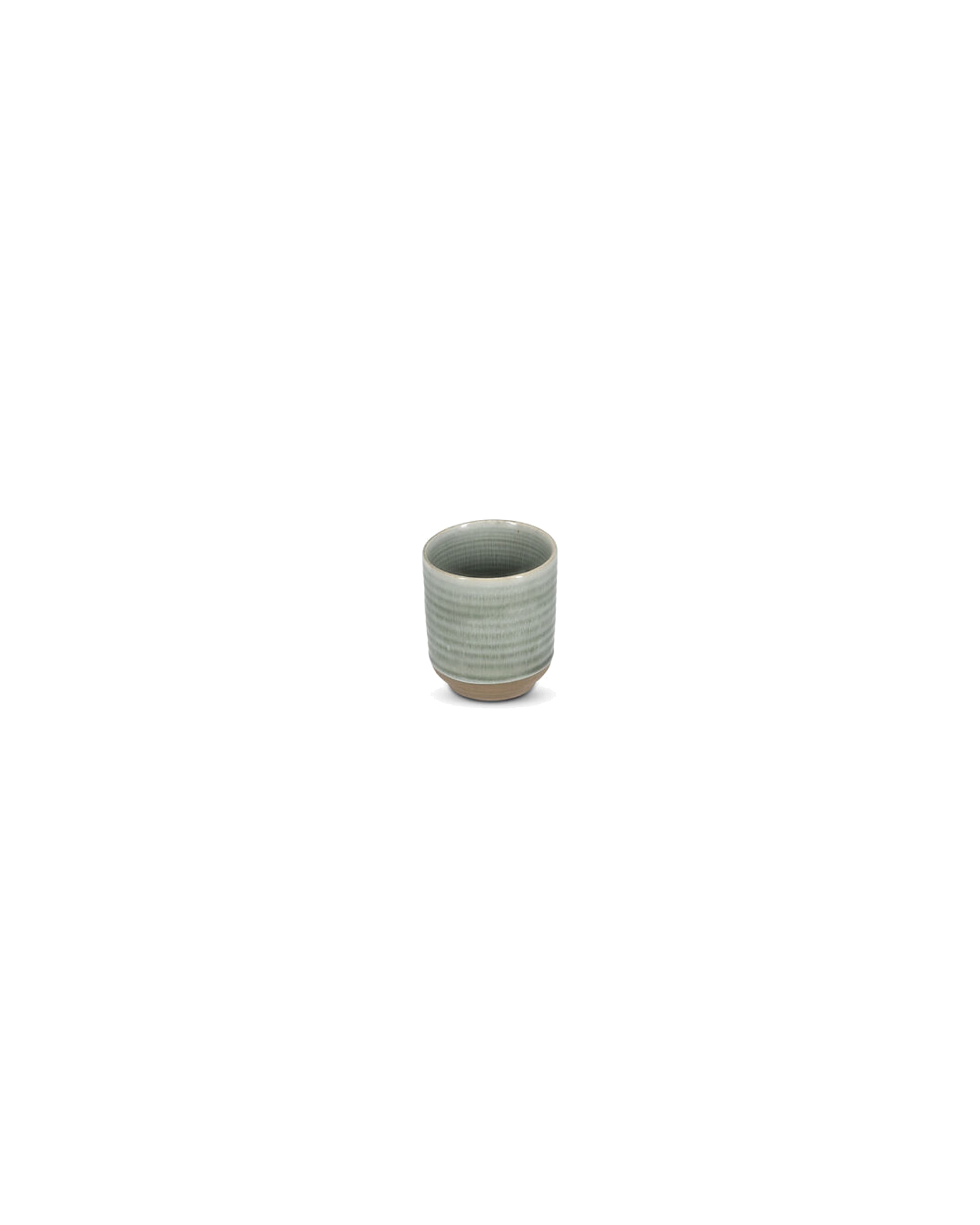 Cameo Tasse aus Steinzeug, Grün, 270 ml, Ansicht 2