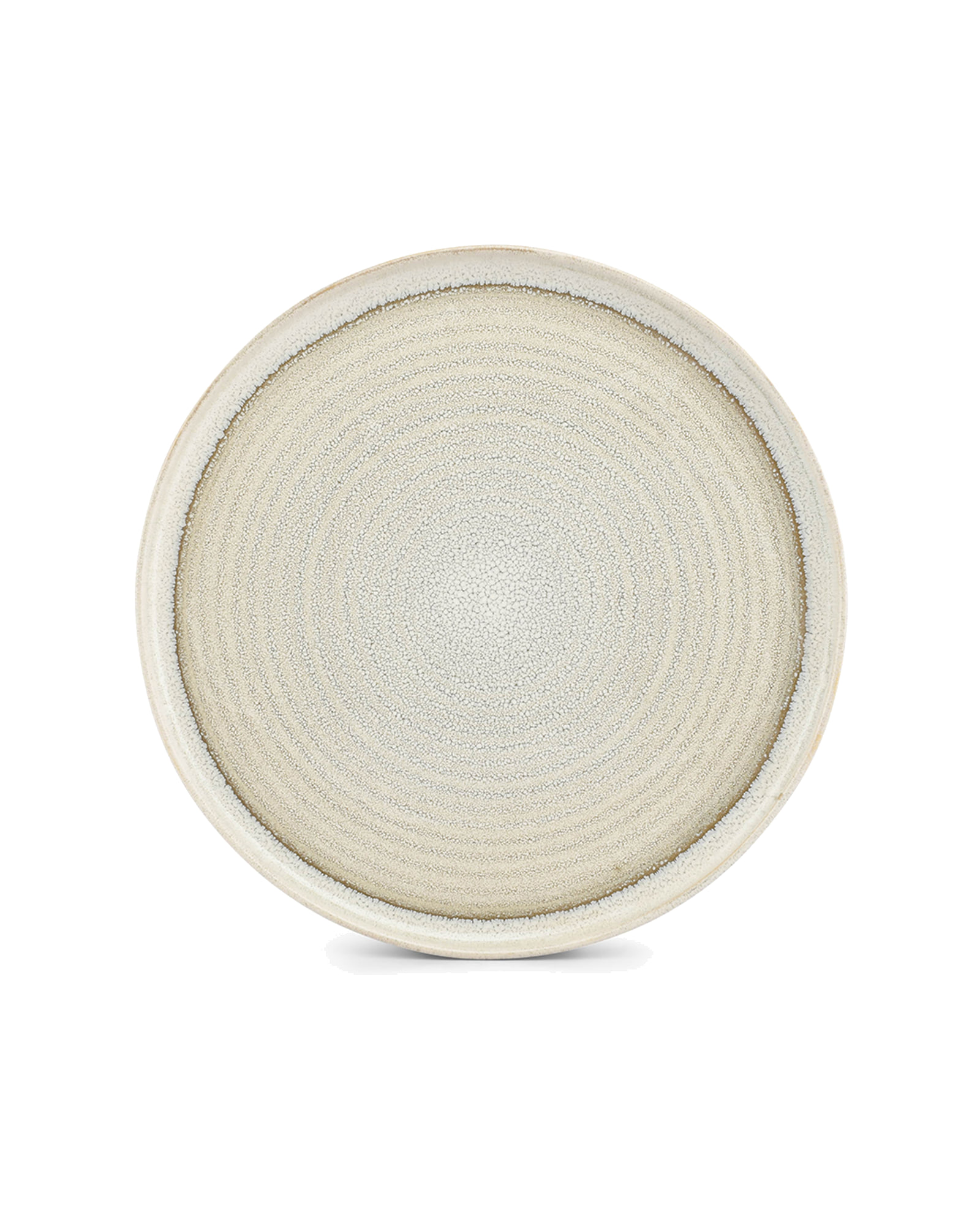 Cameo Teller aus Steinzeug, Beige, Ø 27,5 cm, Ansicht 1