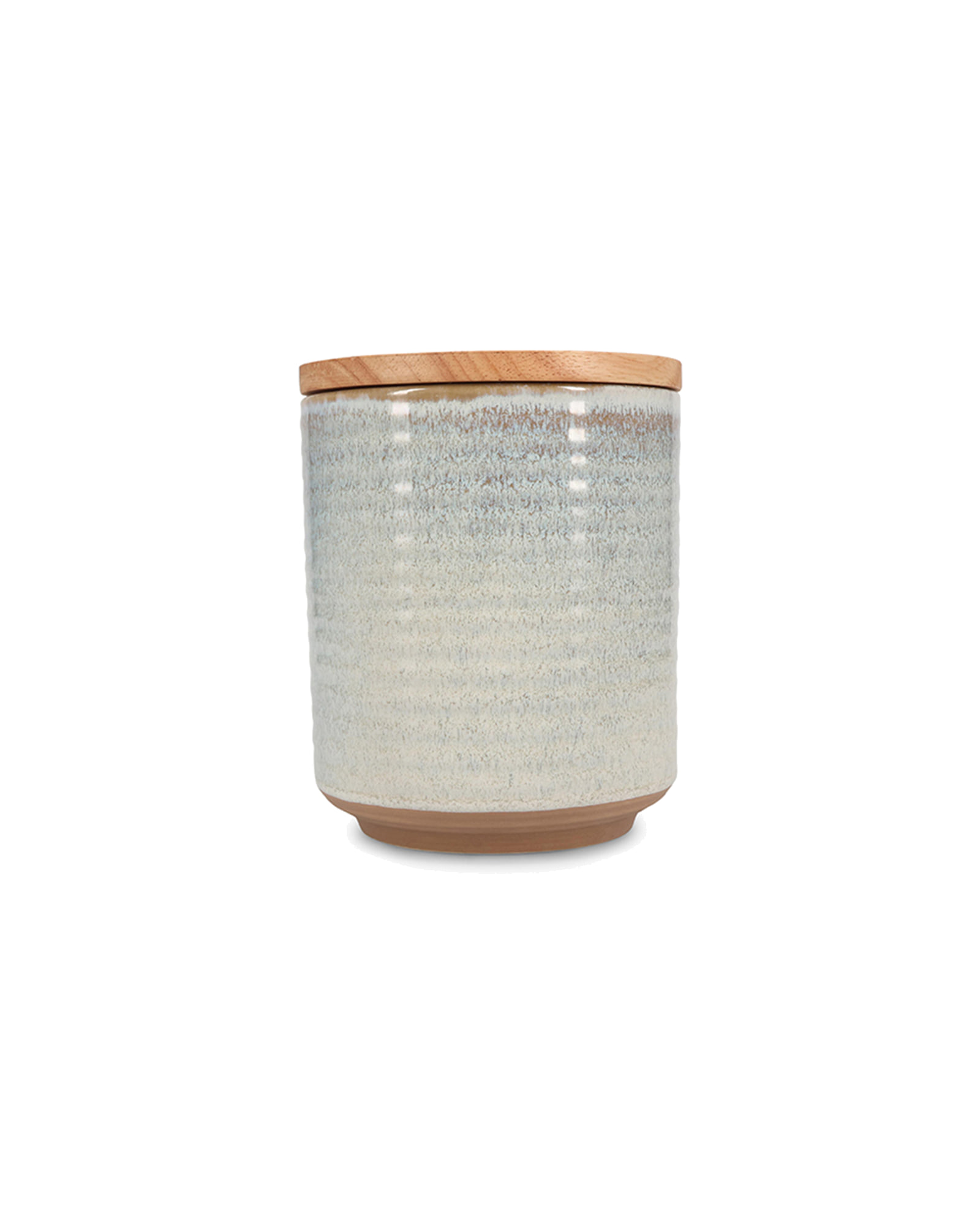 Cameo Vorratsdose aus Steinzeug, Beige, Ø 12,5 cm, H 15,5 cm, Ansicht 1