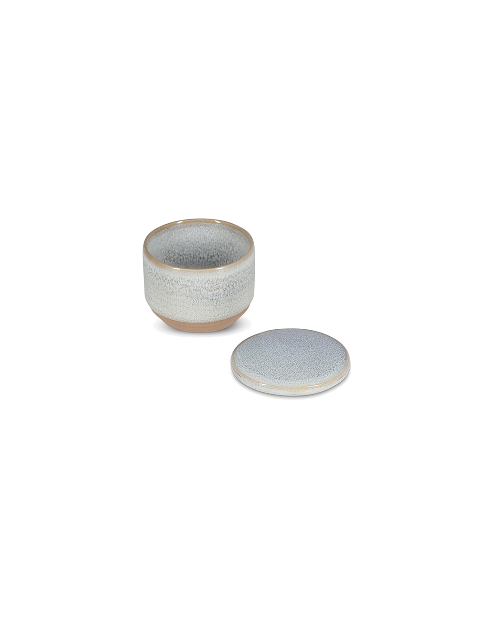 Cameo Zuckerdose aus Steinzeug, mit Deckel Beige, Ø 7 cm, Ansicht 3