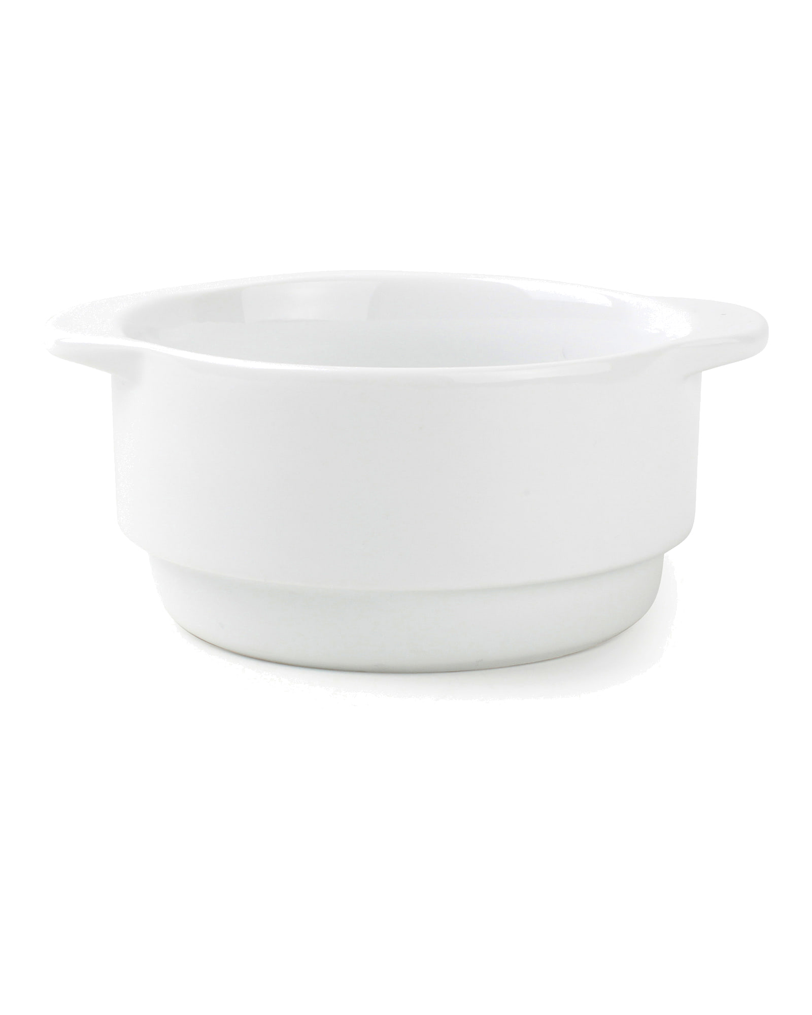 Care Suppenschale aus Porzellan, Weiß, 12,5 × 10 cm, H 5,5 cm