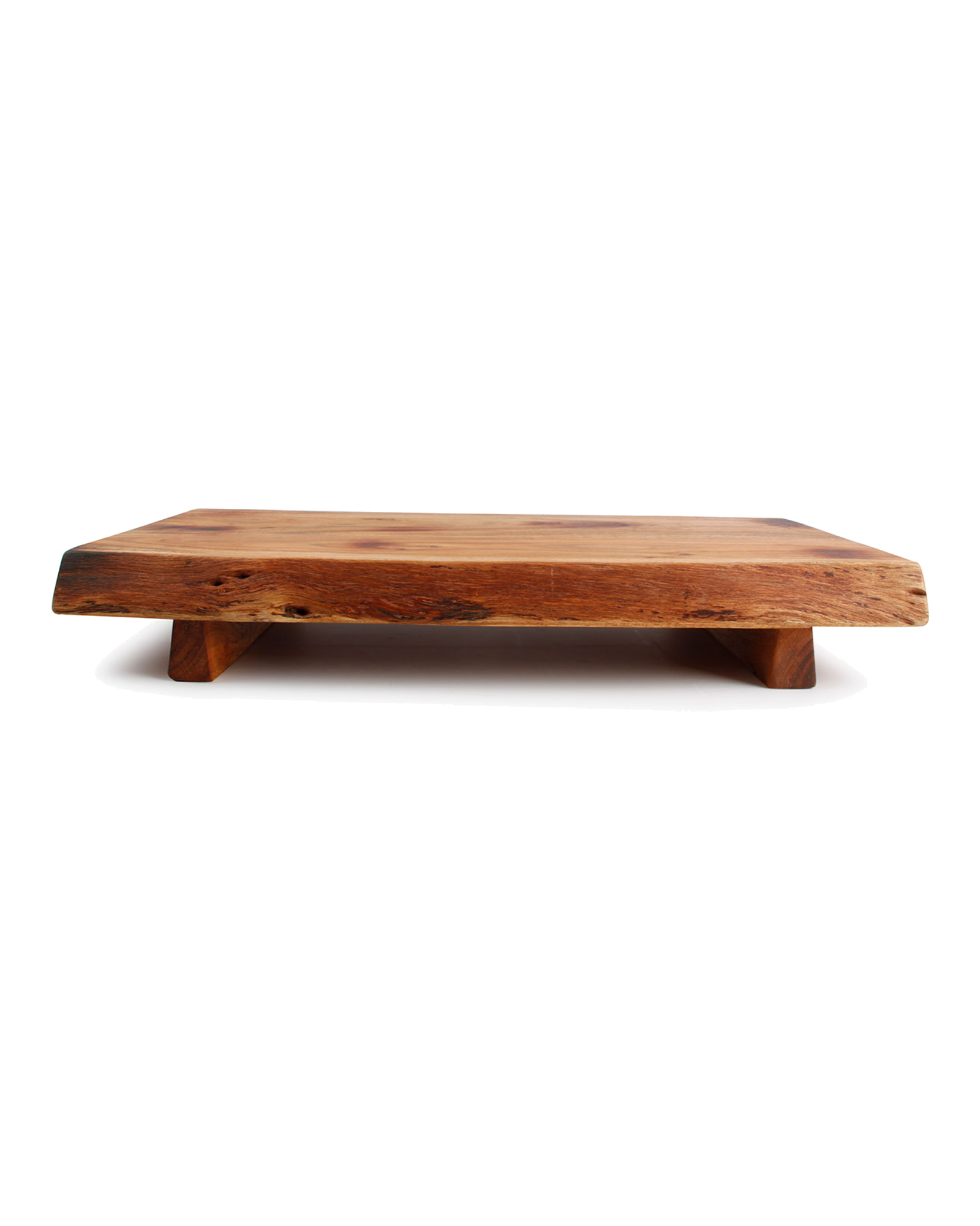 Chop Servierbrett aus Akazienholz, Holz, 50 × 28 cm, H 7,5 cm, Ansicht 2