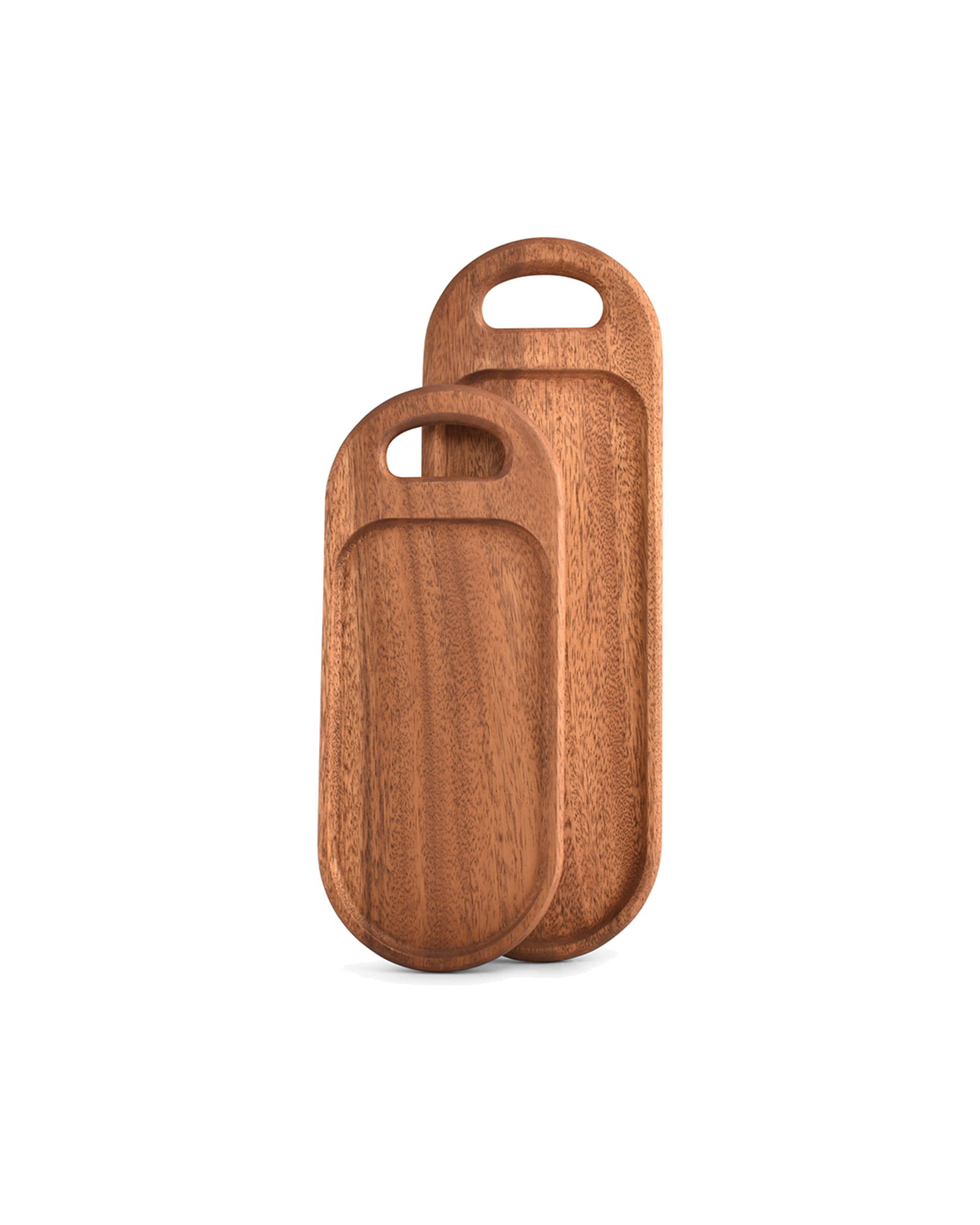 Chop Servierbrett aus Akazienholz, 38 × 16 cm, H 1,5 cm, Ansicht 2