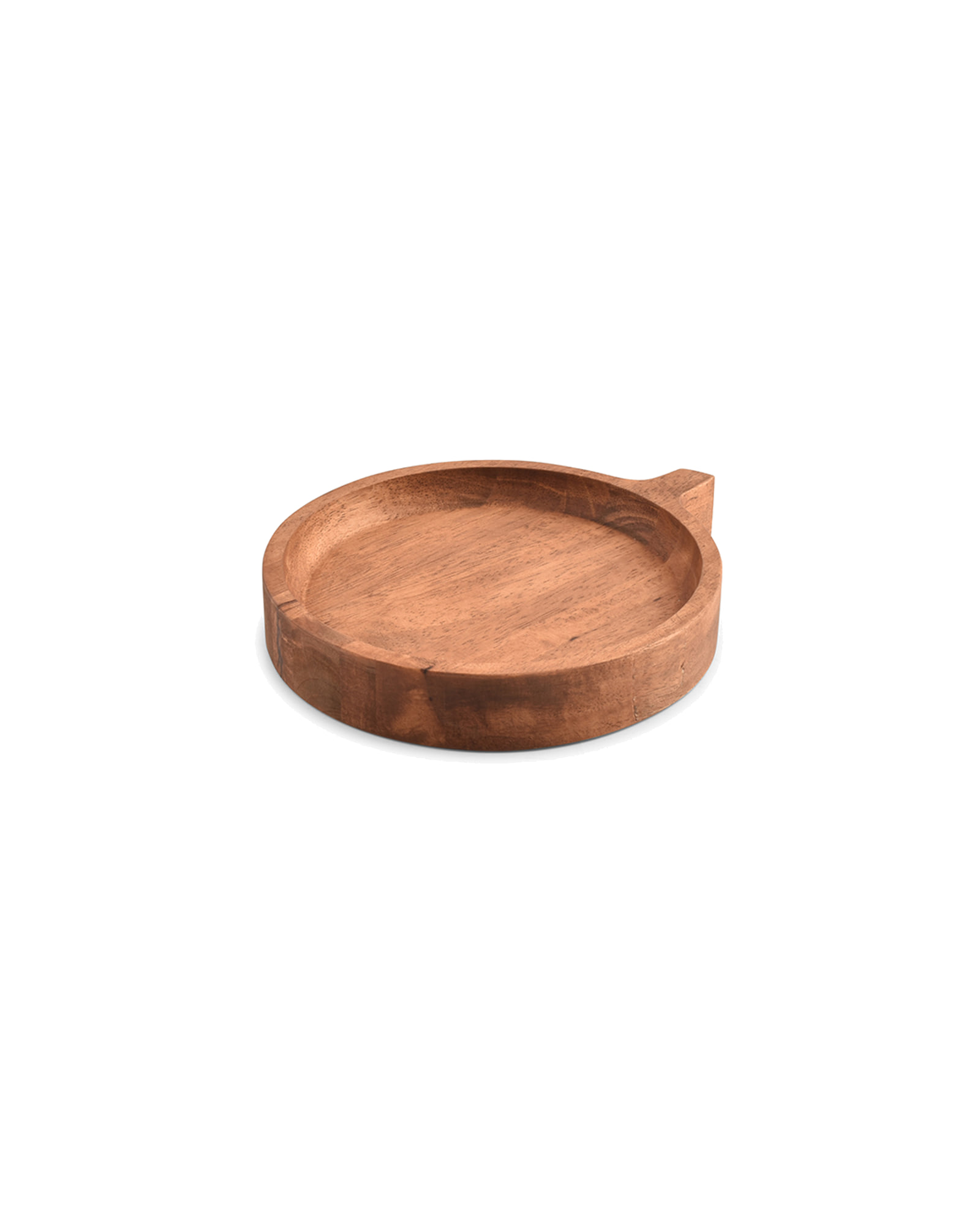 Chop Servierschale aus Holz, Ø 20 cm, H 3,5 cm, Ansicht 1