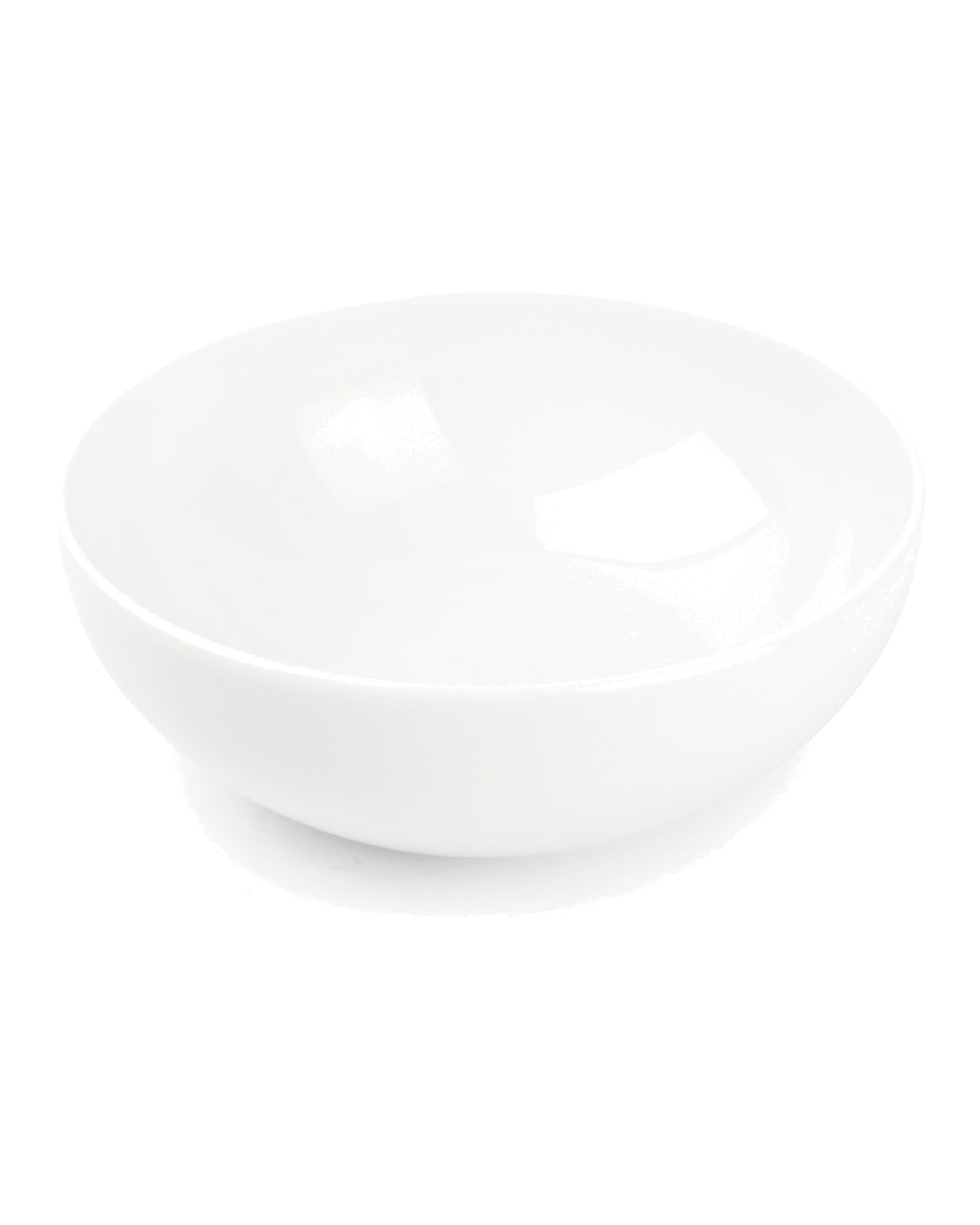 Cirro Schale aus Porzellan, Weiß, Ø 18 cm, H 7 cm, Ansicht 2