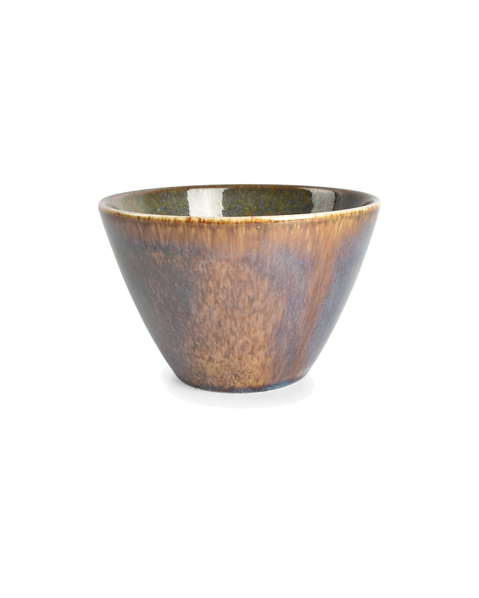 Cirro Schale aus Porzellan, konisch Grün, Ø 12 cm, H 7,5 cm, Ansicht 1
