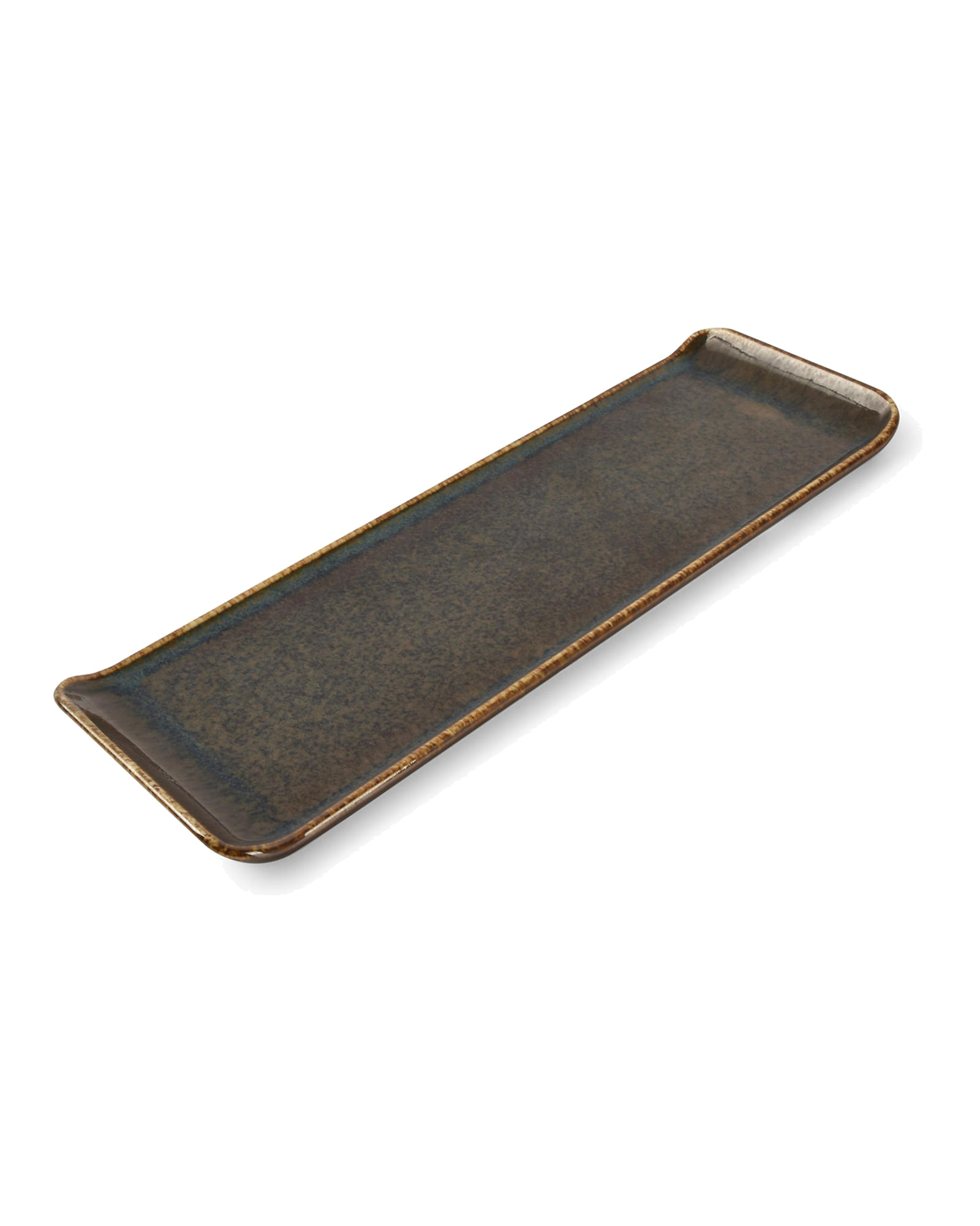 Cirro Servierschale aus Porzellan, Grün, 30 × 9,5 cm, Ansicht 1