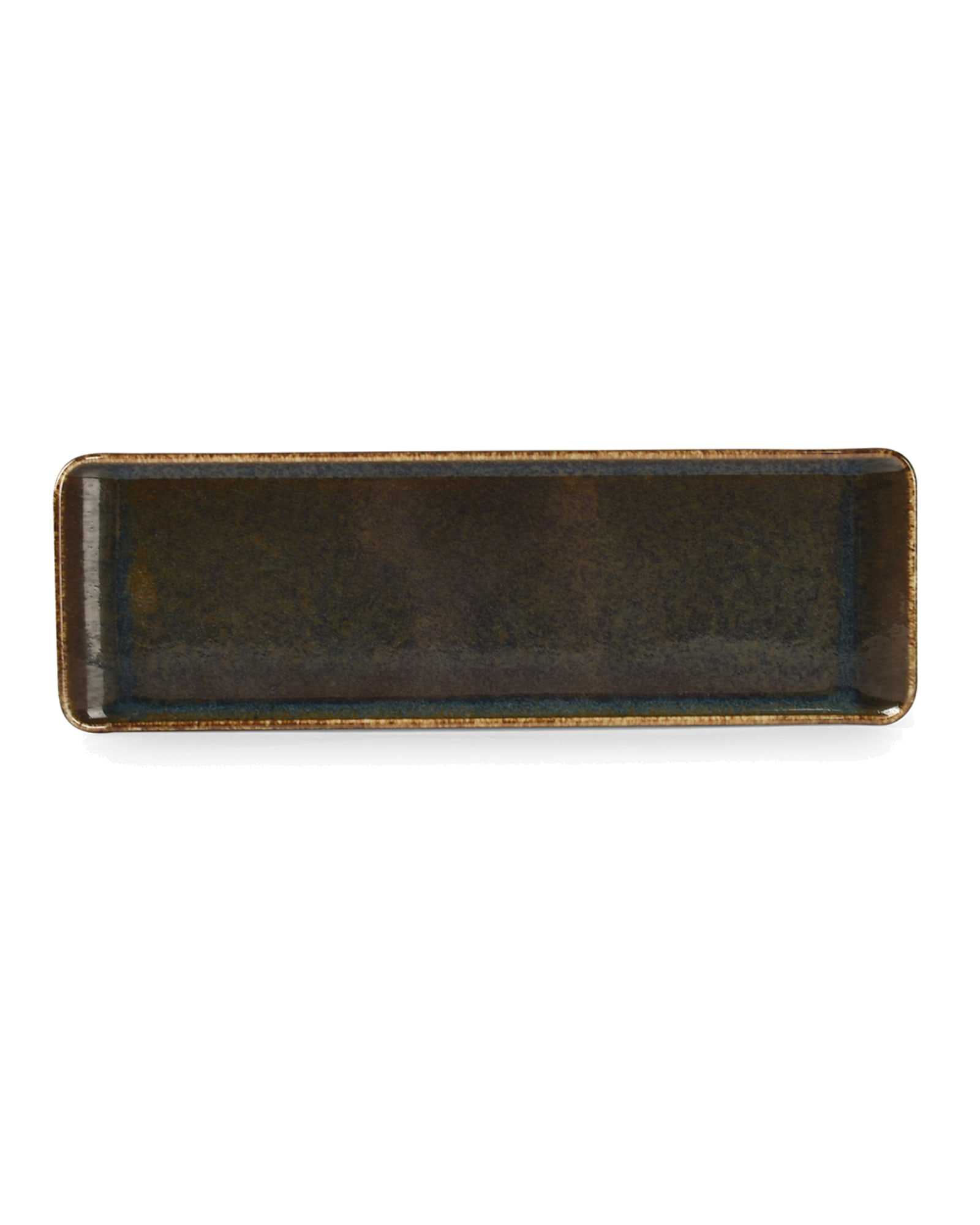 Cirro Servierschale aus Porzellan, Grün, 30 × 9,5 cm, Ansicht 2