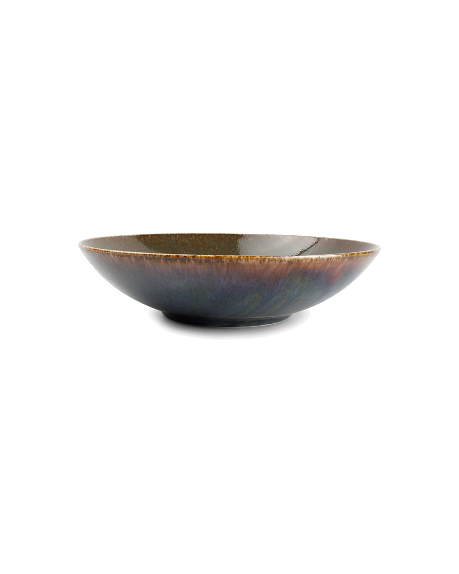 Cirro Suppenteller aus Porzellan, Grün, Ø 21 cm, H 5 cm, Ansicht 2