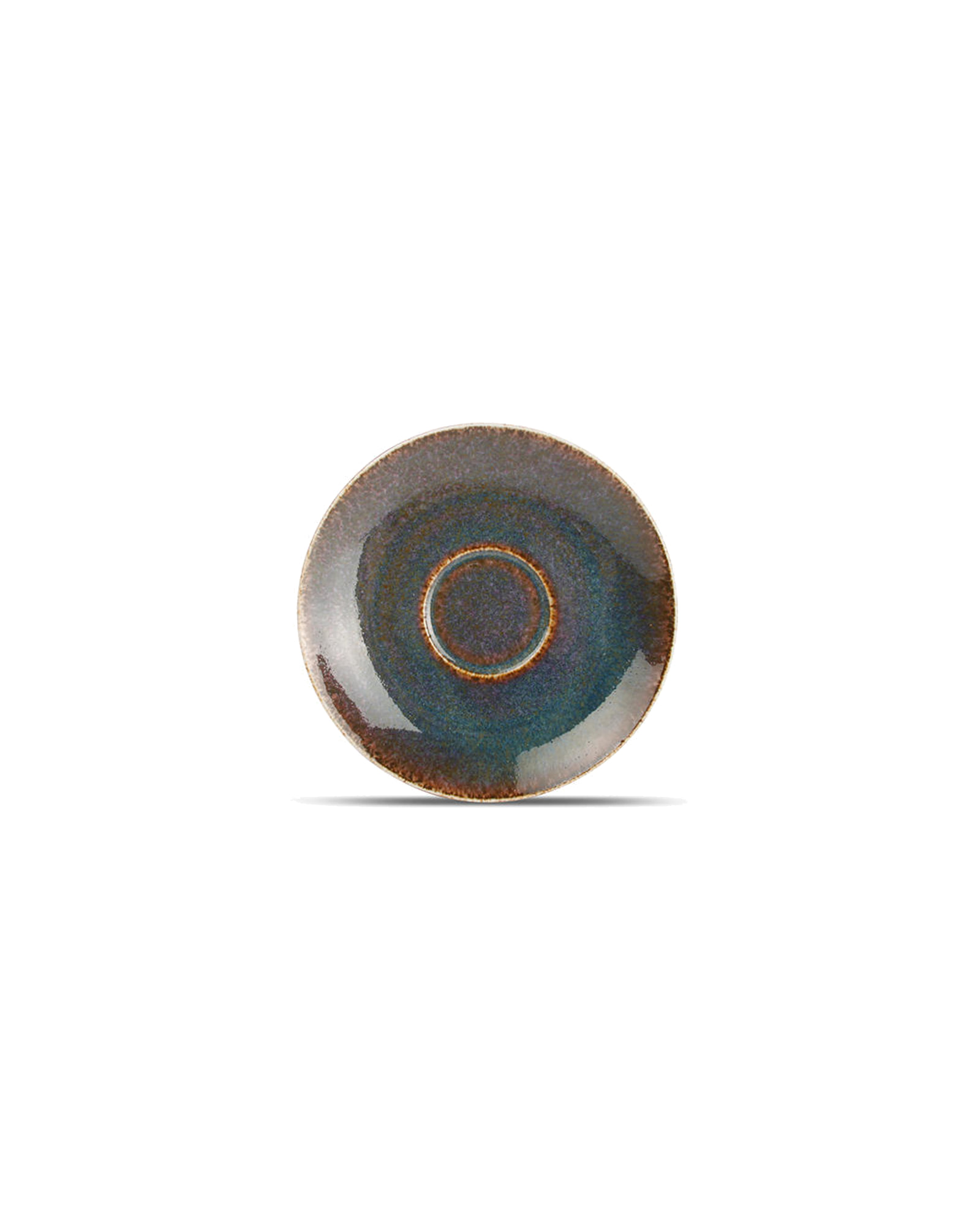 Cirro Untertasse aus Porzellan, Grün, Ø 14 cm, Ansicht 1