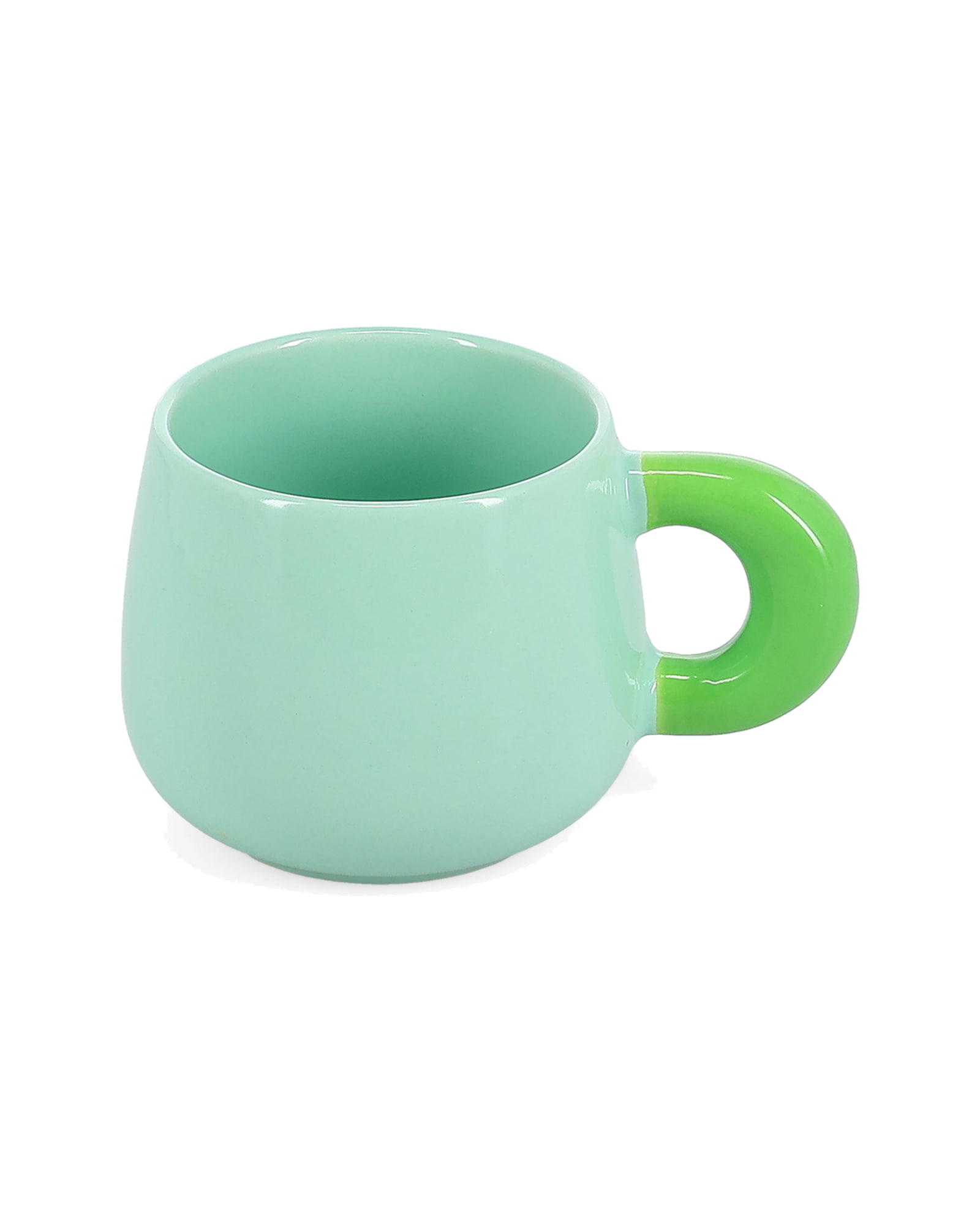 Coco Becher aus New Bone China, Türkis, 470 ml, Ansicht 2