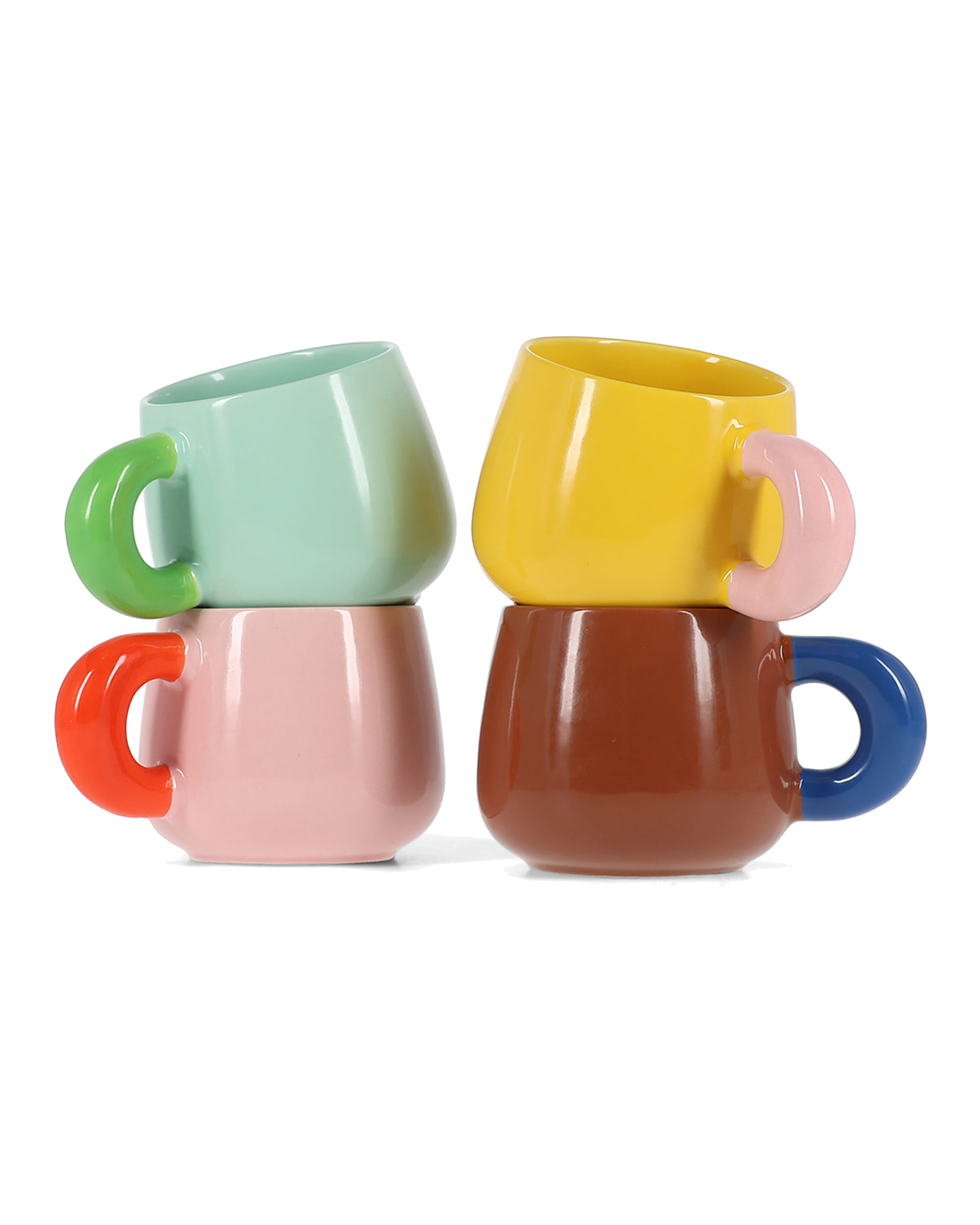 Coco Becher aus New Bone China, Braun, 470 ml, Ansicht 3