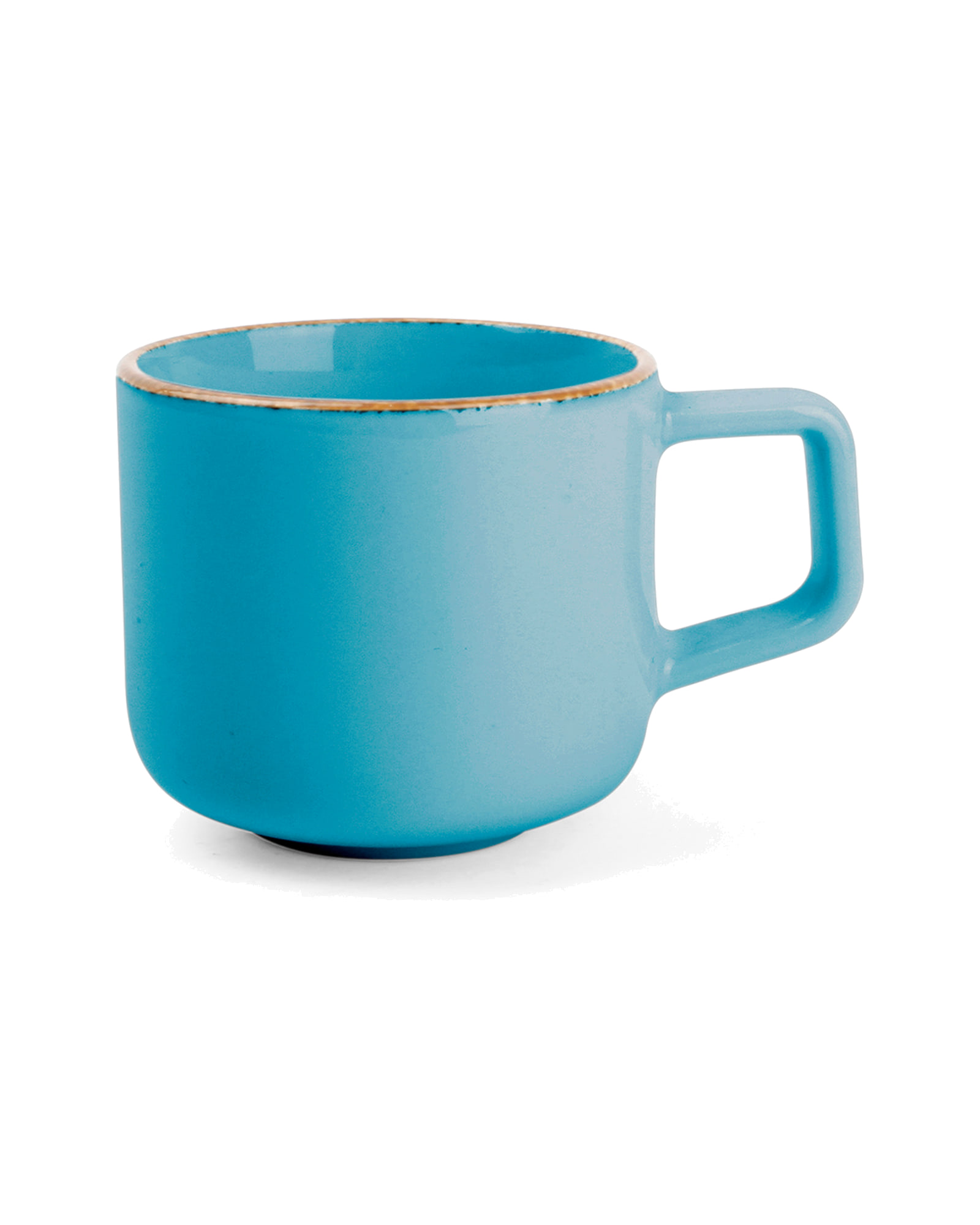 Collect Mokkatasse aus Porzellan, Blau, 100 ml
