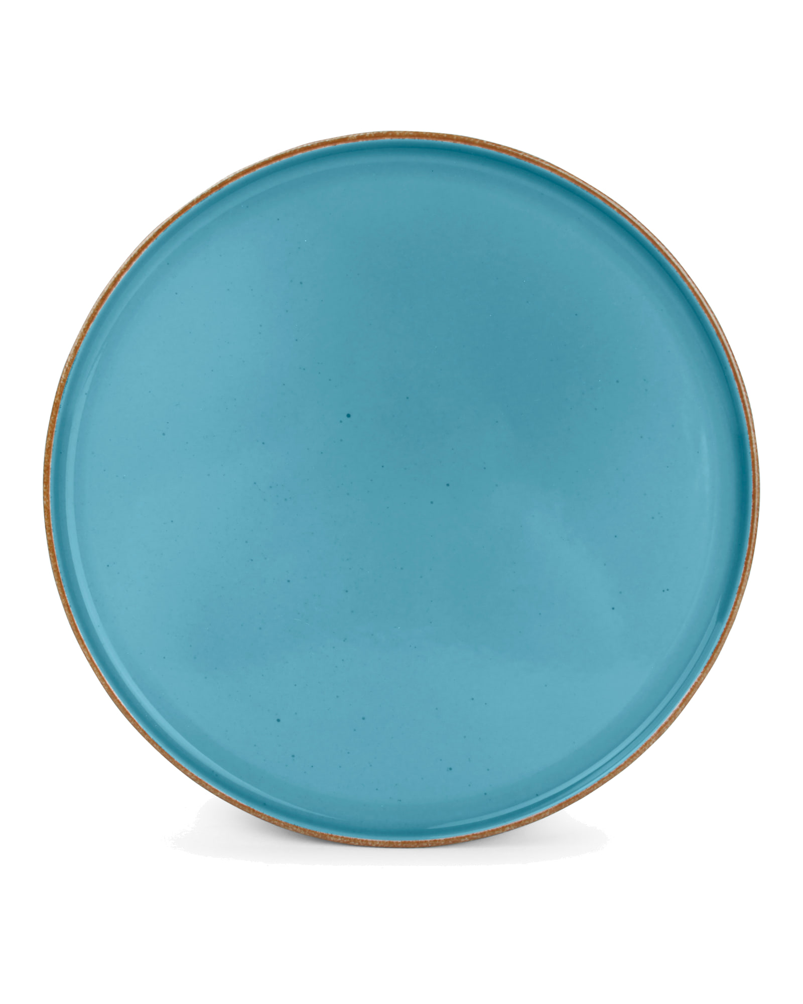 Collect Teller aus Porzellan, Blau, Ø 28 cm, Ansicht 1