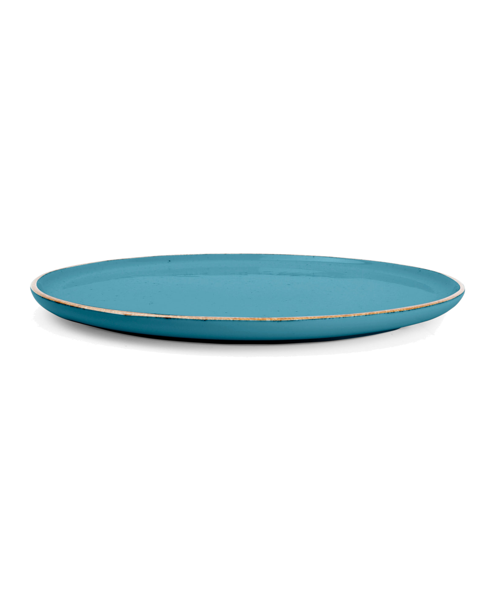 Collect Teller aus Porzellan, Blau, Ø 28 cm, Ansicht 2