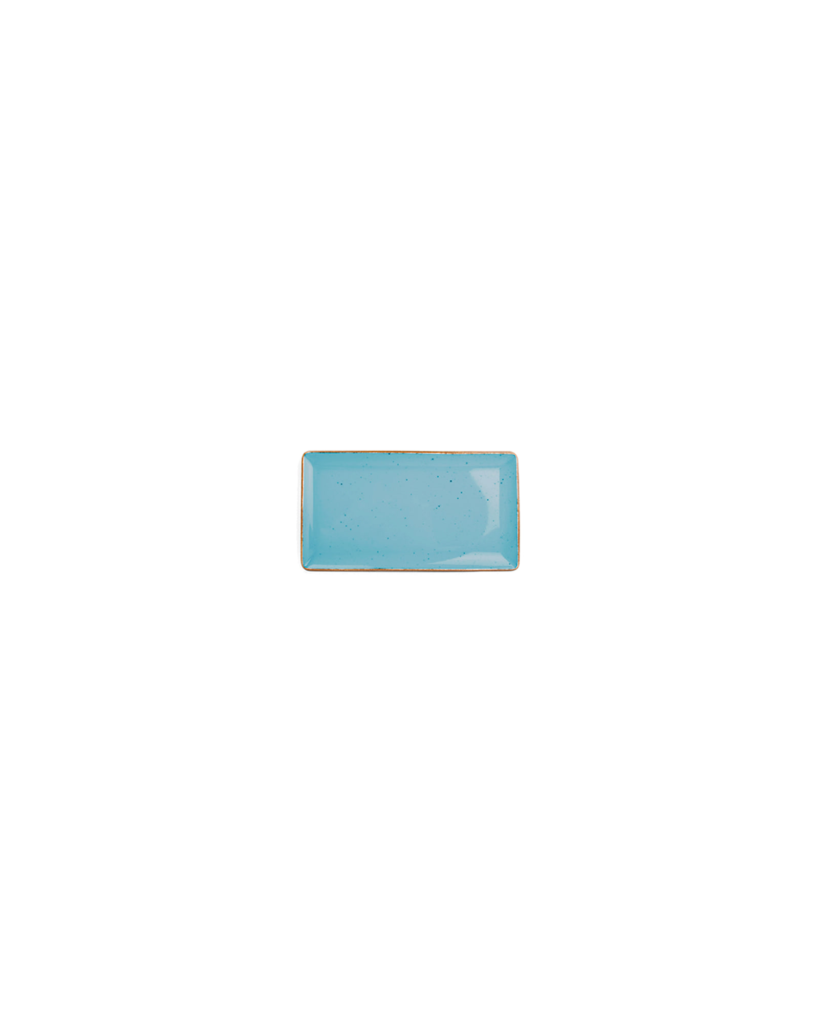 Collect Teller aus Porzellan, Blau, 24 × 13 cm, Ansicht 2