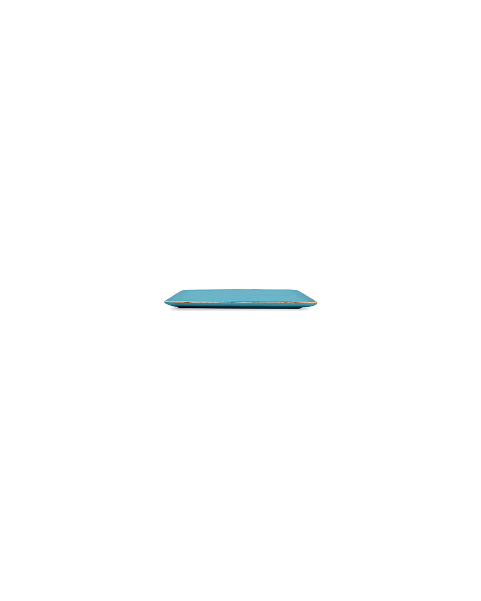 Collect Teller aus Porzellan, Blau, 24 × 13 cm, Ansicht 3