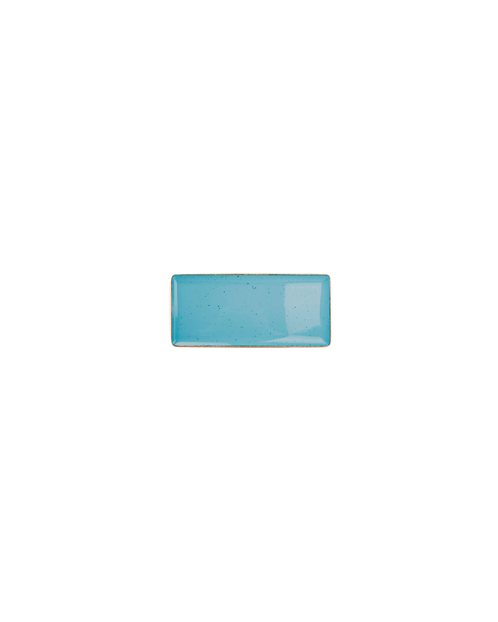 Collect Teller aus Porzellan, Blau, 29 × 13 cm, Ansicht 2