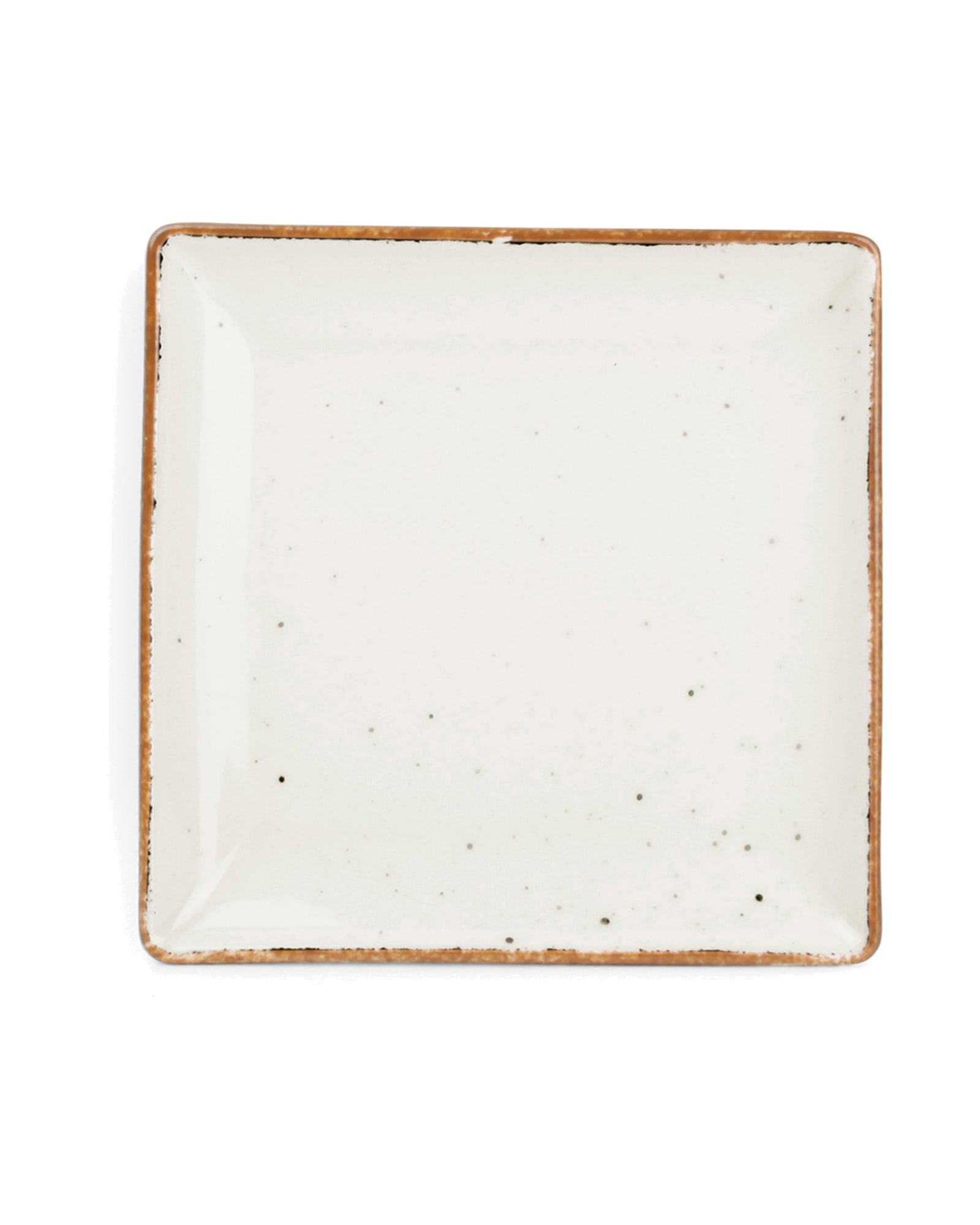 Collect Teller aus Porzellan, Elfenbein, 11 × 11 cm, Ansicht 1