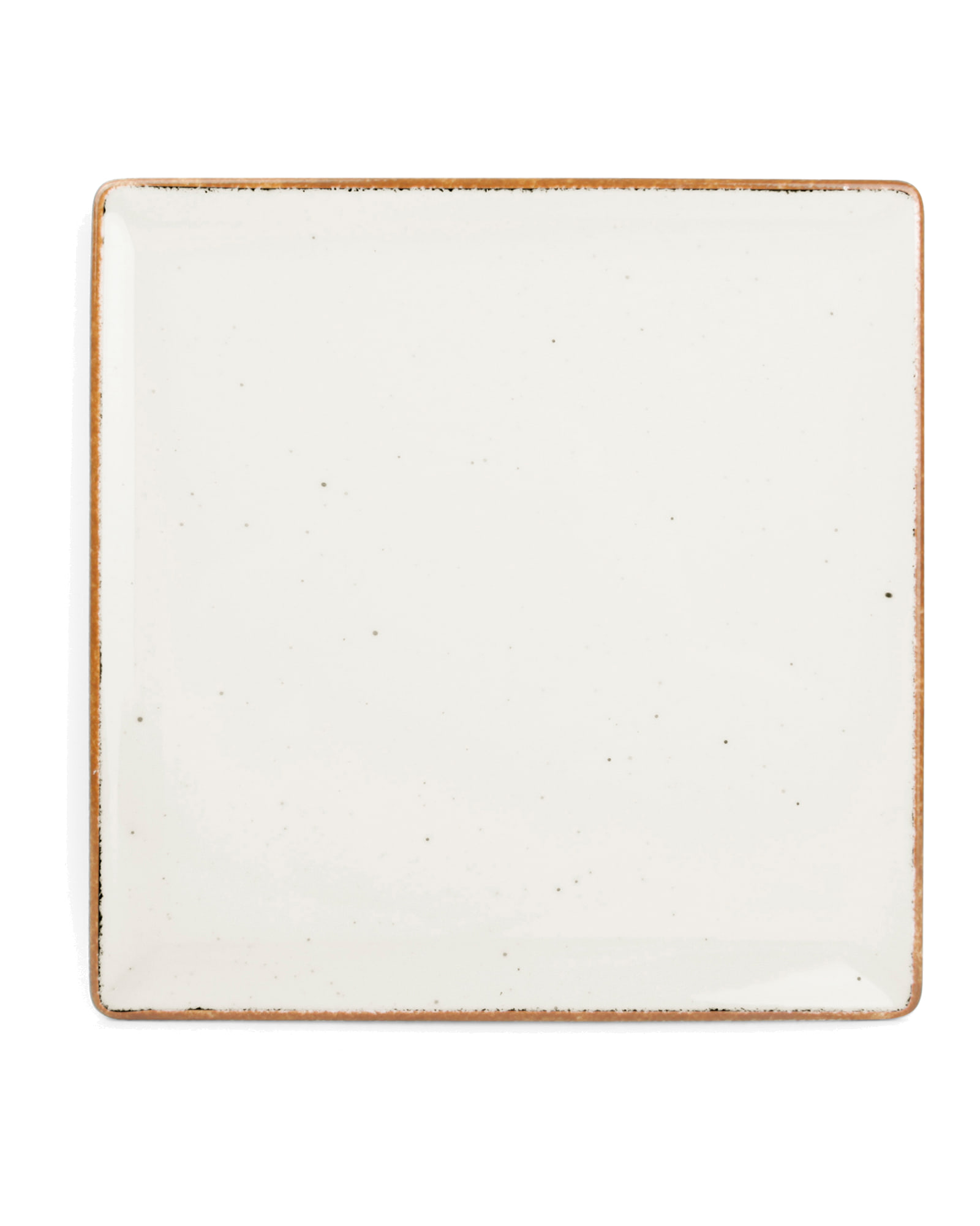 Collect Teller aus Porzellan, Elfenbein, 20,5 × 20,5 cm, Ansicht 1