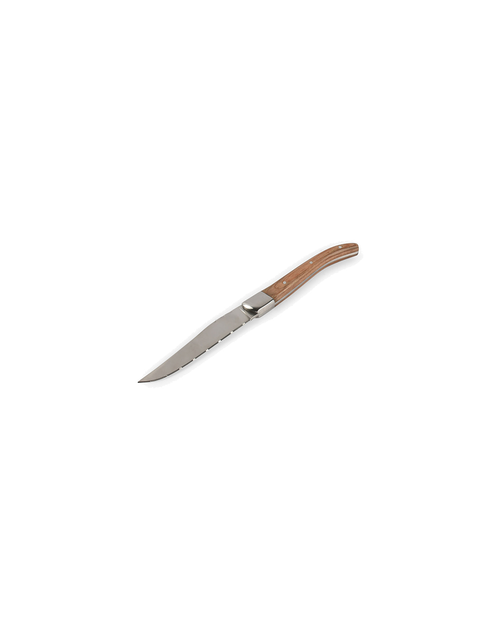Corta Steakmesser aus Edelstahl, Braun, Ansicht 1