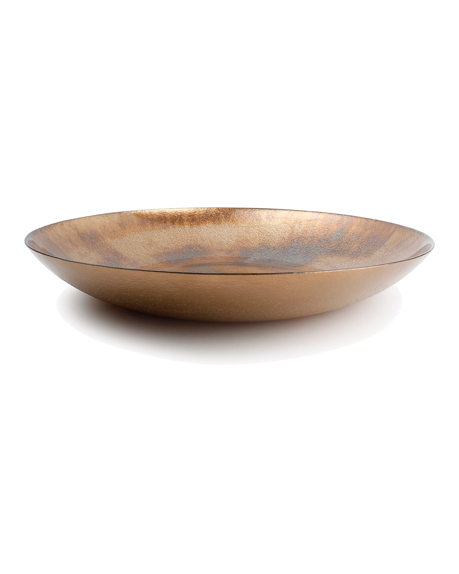 Cosmo Dekoschale aus Glas, Messing, Ø 50 cm, H 7 cm, Ansicht 1