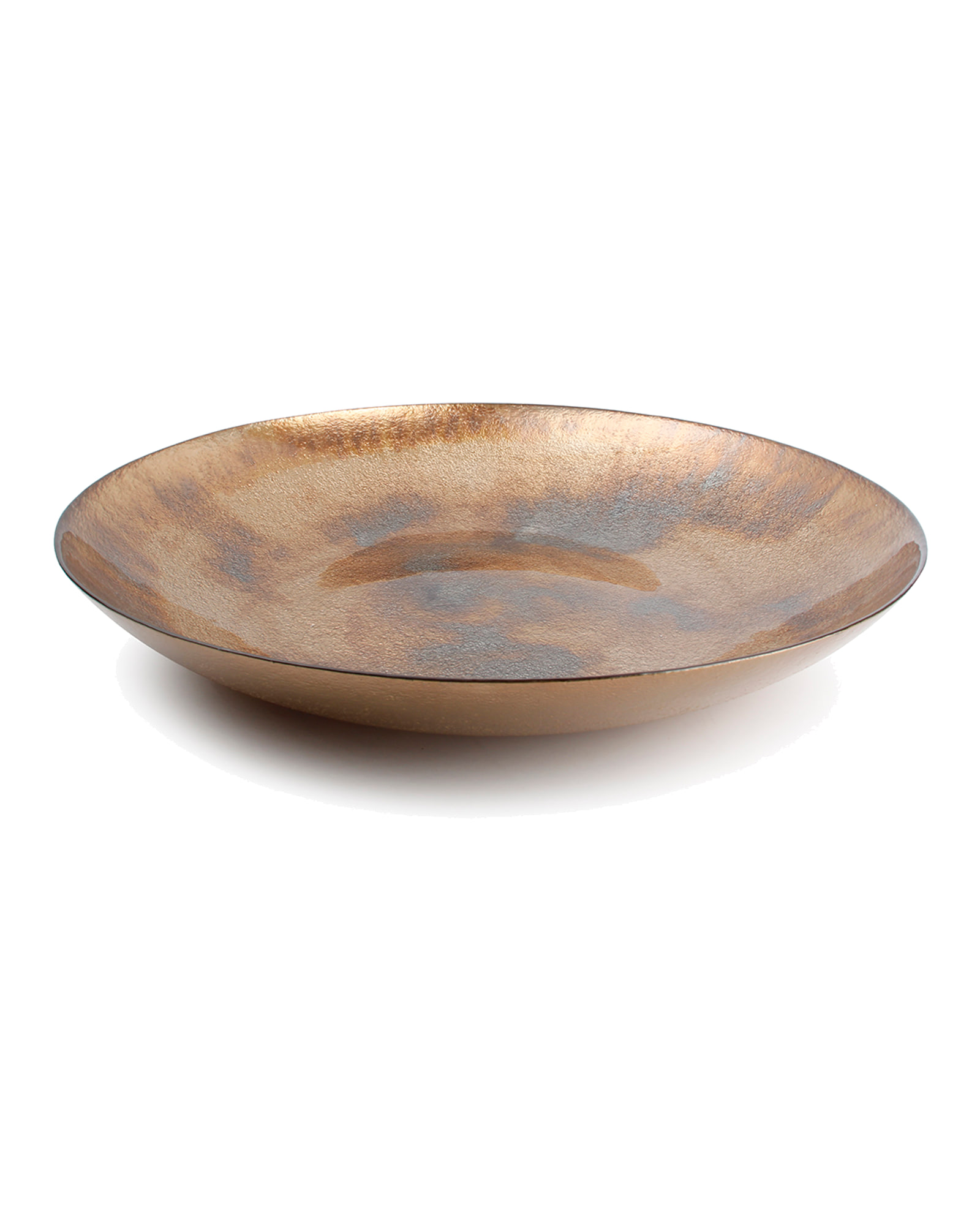 Cosmo Dekoschale aus Glas, Messing, Ø 50 cm, H 7 cm, Ansicht 2